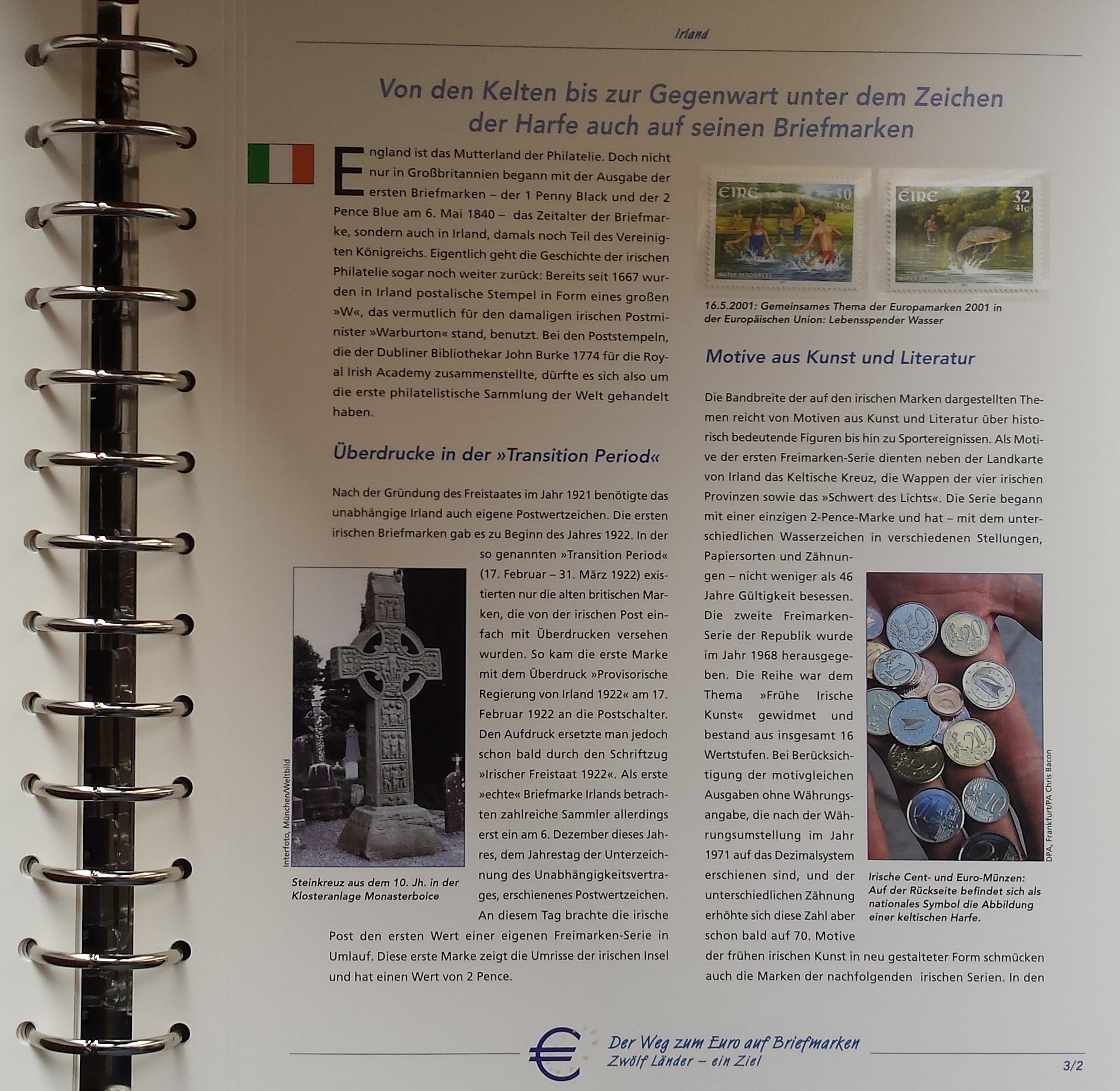 Teminė kolekcija "Euro kelias pašto ženkluose" Teminė kolekcija "Euro kelias pašto ženkluose"