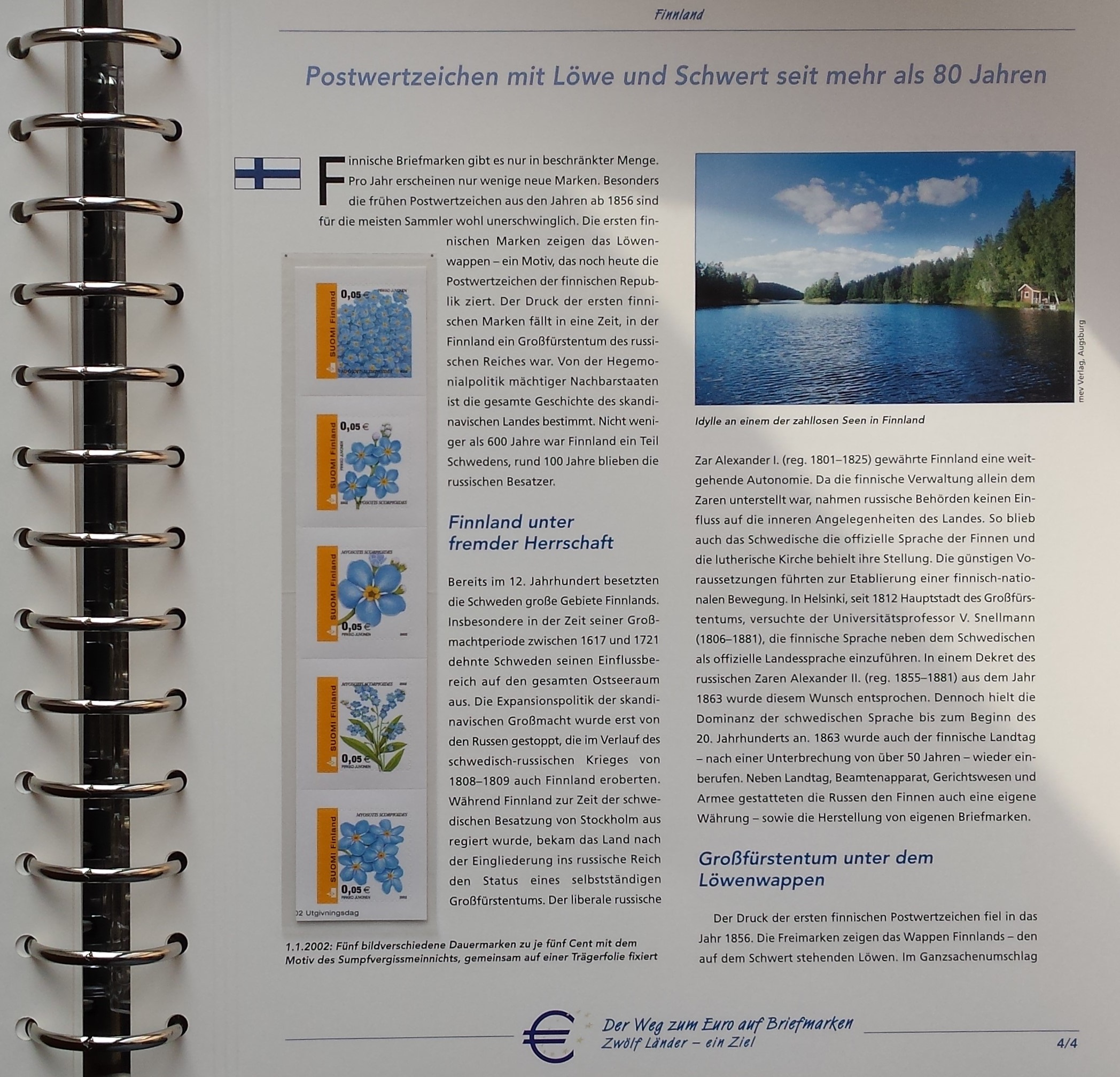 Teminė kolekcija "Euro kelias pašto ženkluose" Teminė kolekcija "Euro kelias pašto ženkluose"