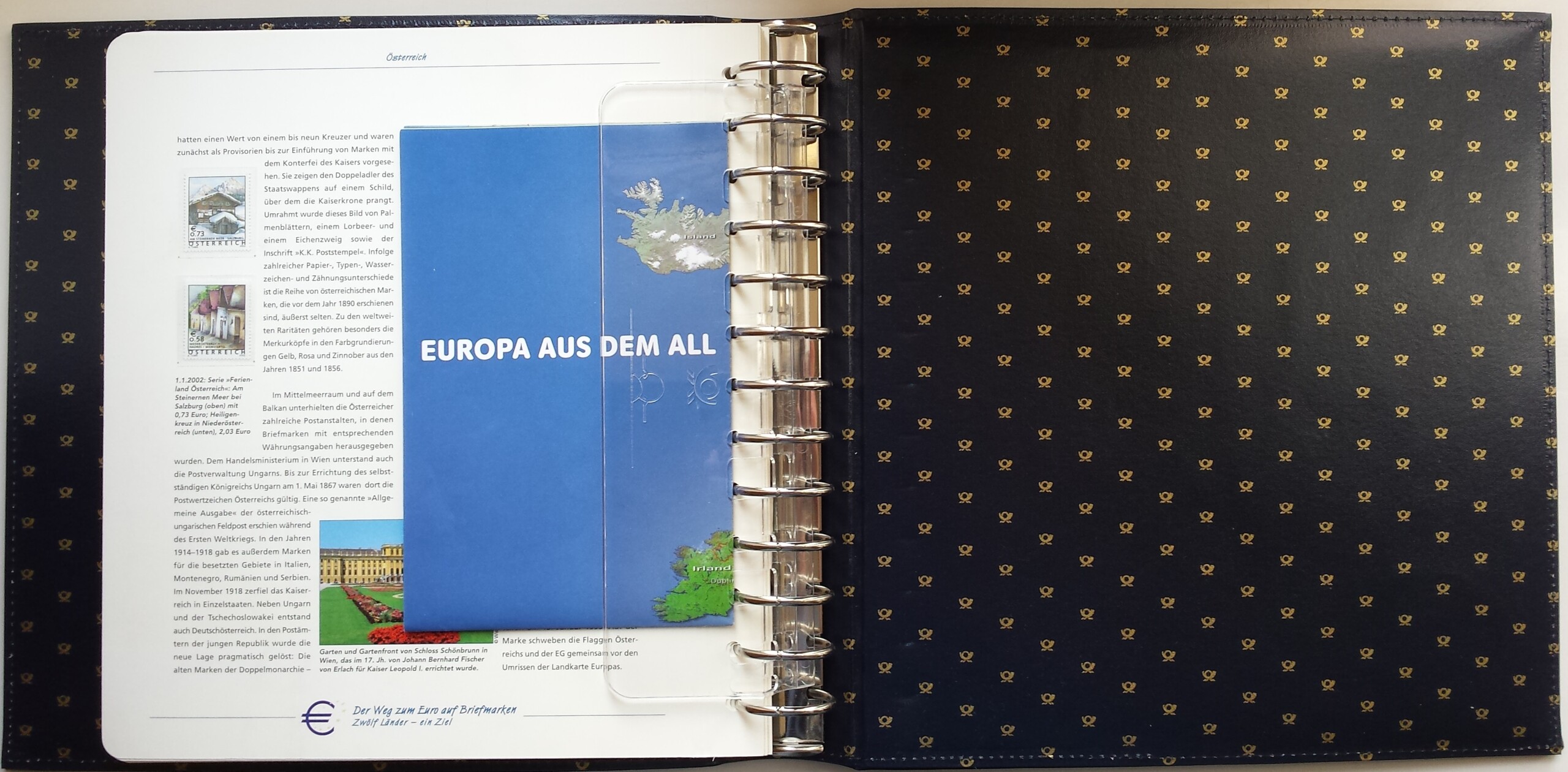 Teminė kolekcija "Euro kelias pašto ženkluose" Teminė kolekcija "Euro kelias pašto ženkluose"