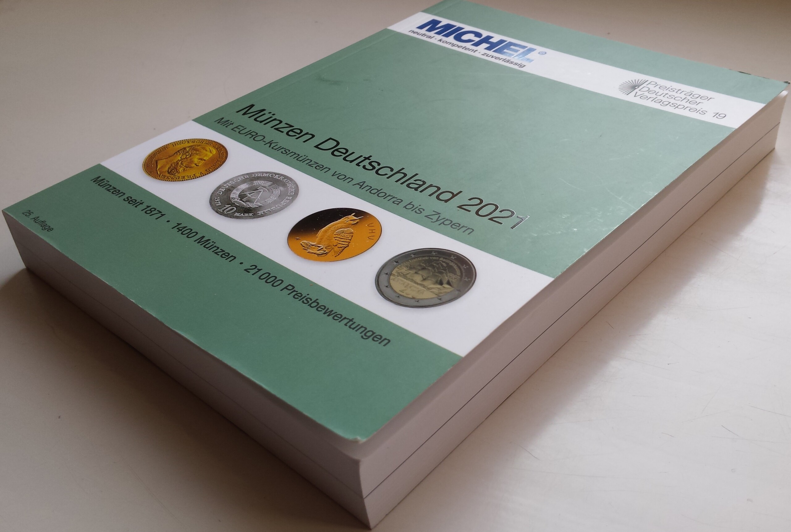 Vokietijos monetų 2021 m. katalogas MICHEL (25 leidimas) Vokietijos monetų 2021 m. katalogas MICHEL (25 leidimas)