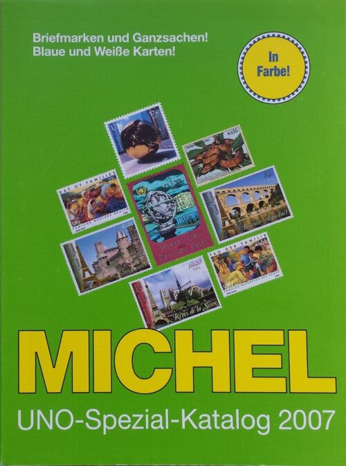 MICHEL 2007 m. Jungtinių Tautų Organizacijos pašto ženklų katalogas