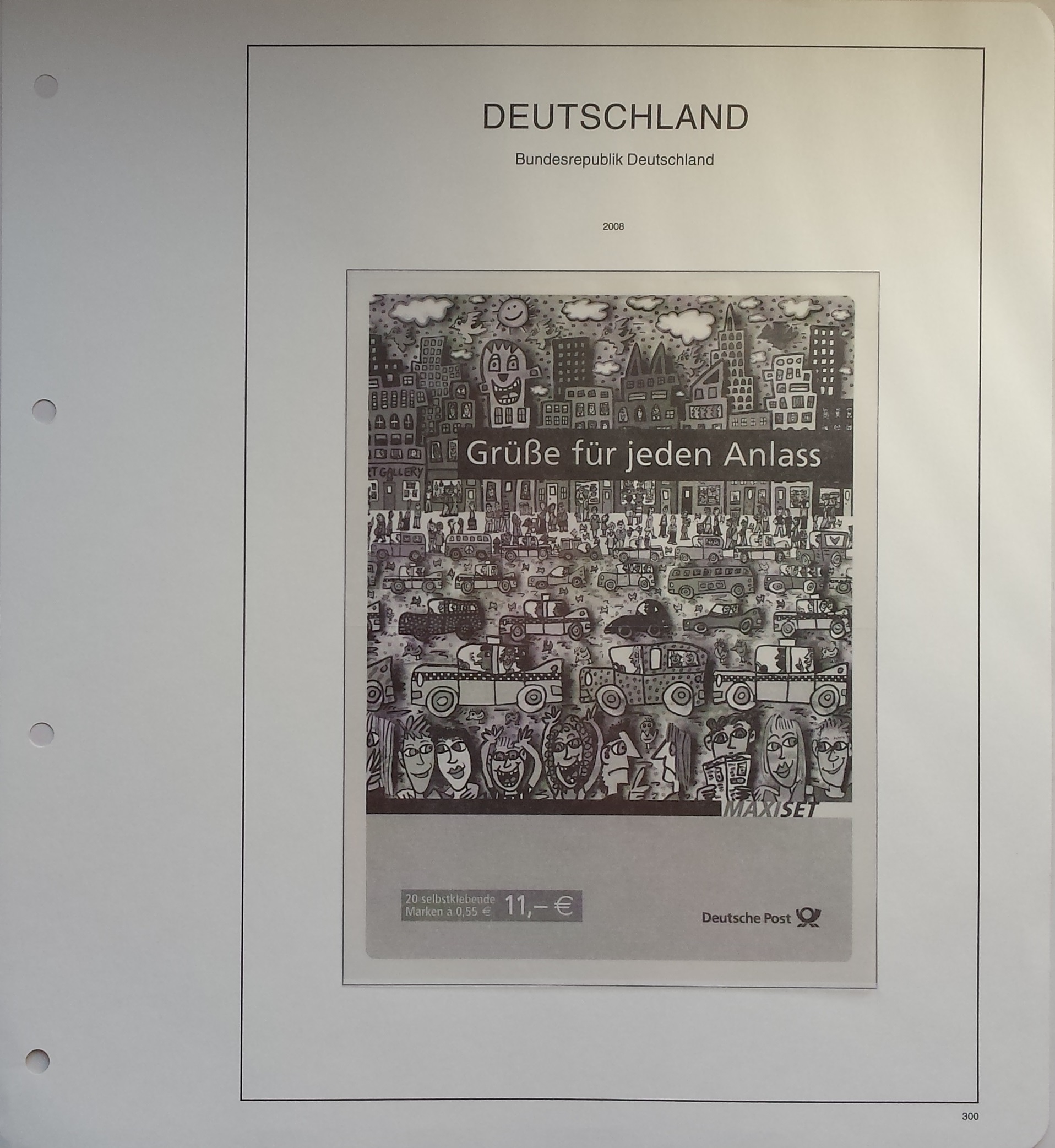 Vokietijos Federacinė Respublika (VFR), 2007-2008 m. iliustruoti albumo lapai Vokietijos Federacinė Respublika (VFR), 2007-2008 m. iliustruoti albumo lapai