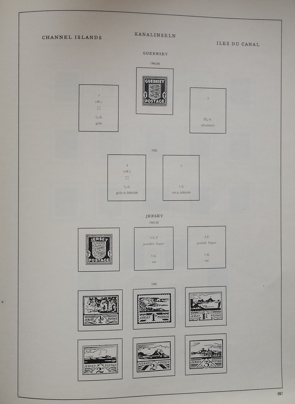 Albumas SCHWANEBERGER Vokietijos imperijos pašto ženklams