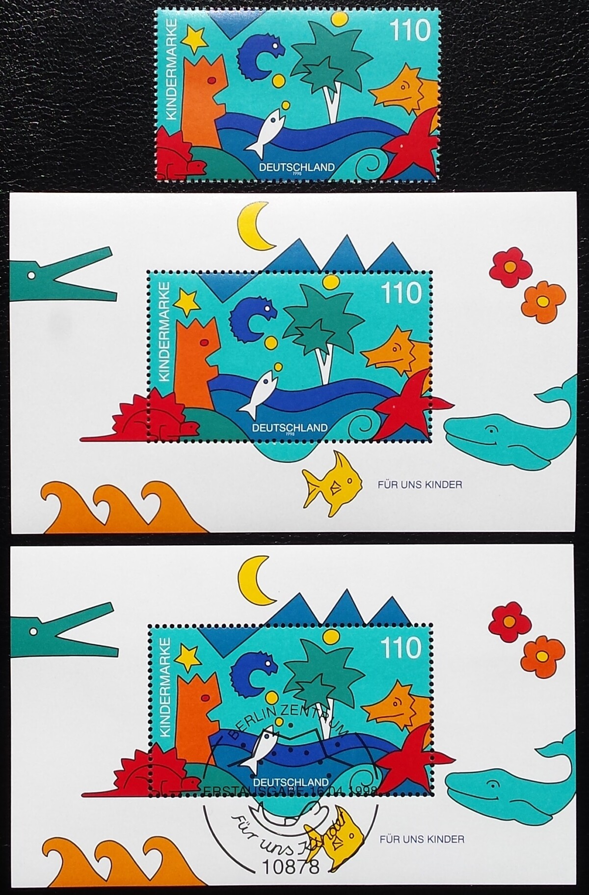 Vokietija, MiNr 1980+Blokas Nr. 42 MNH**/Used (O)