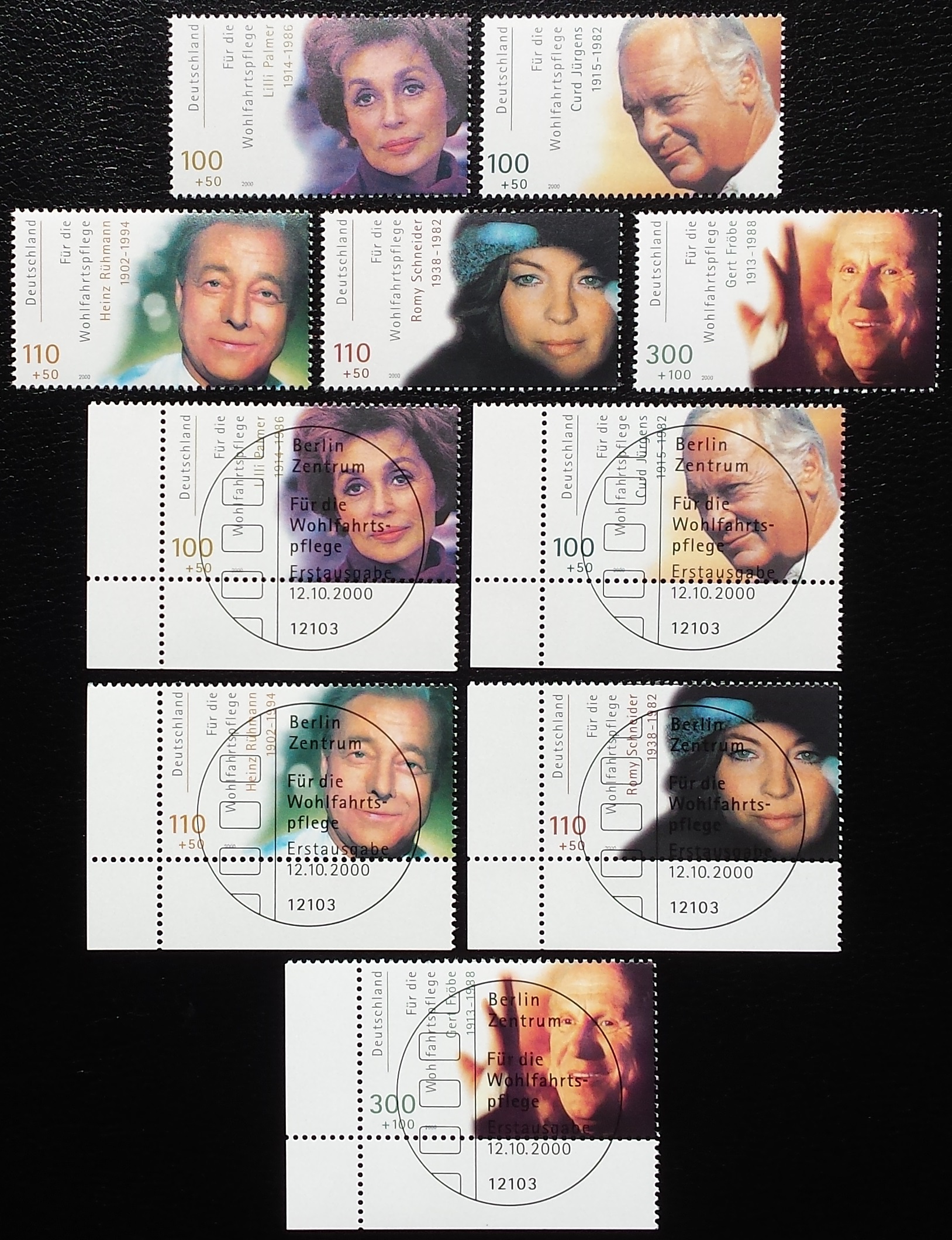 Vokietija, pilna serija, MiNr 2143-2147 MNH**/Used (O)