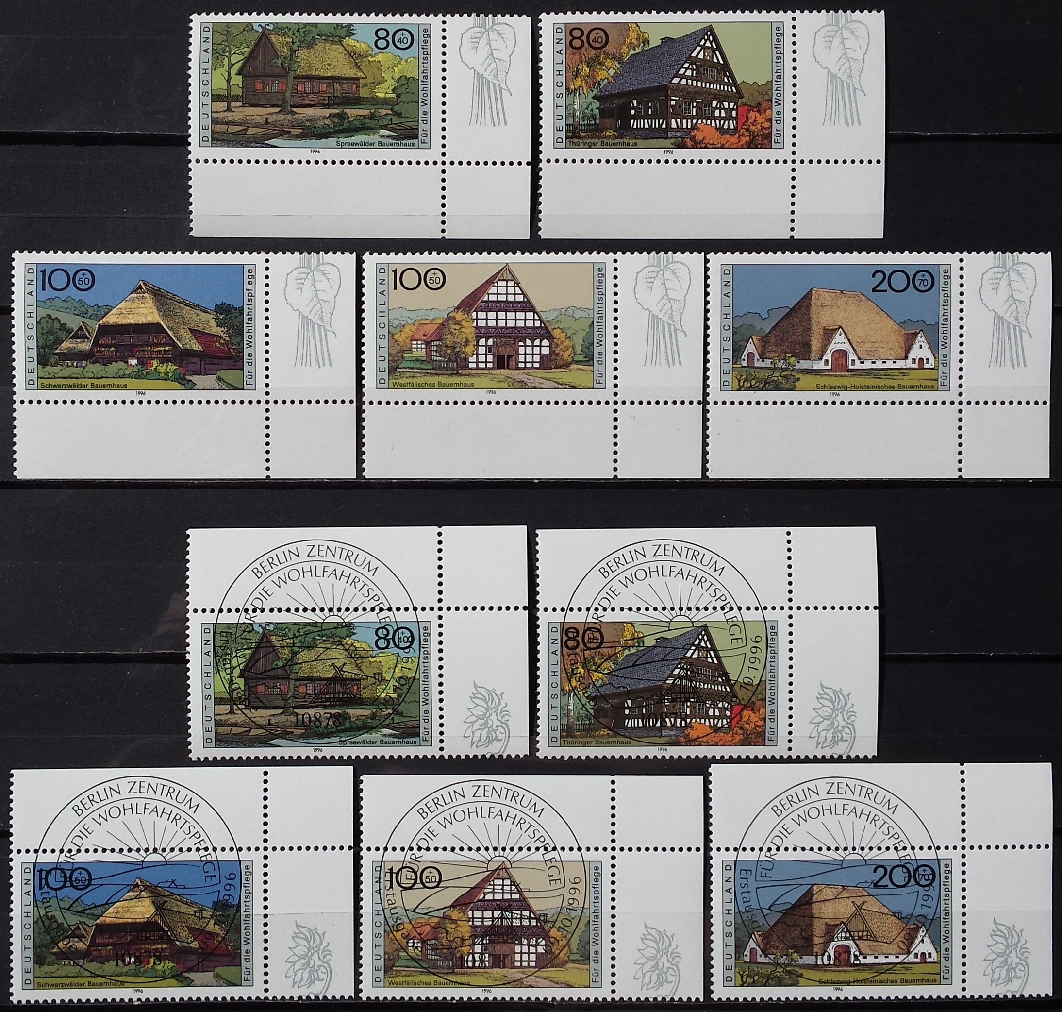 Vokietija, pilna serija, MiNr 1883-1887 MNH**/Used (O)