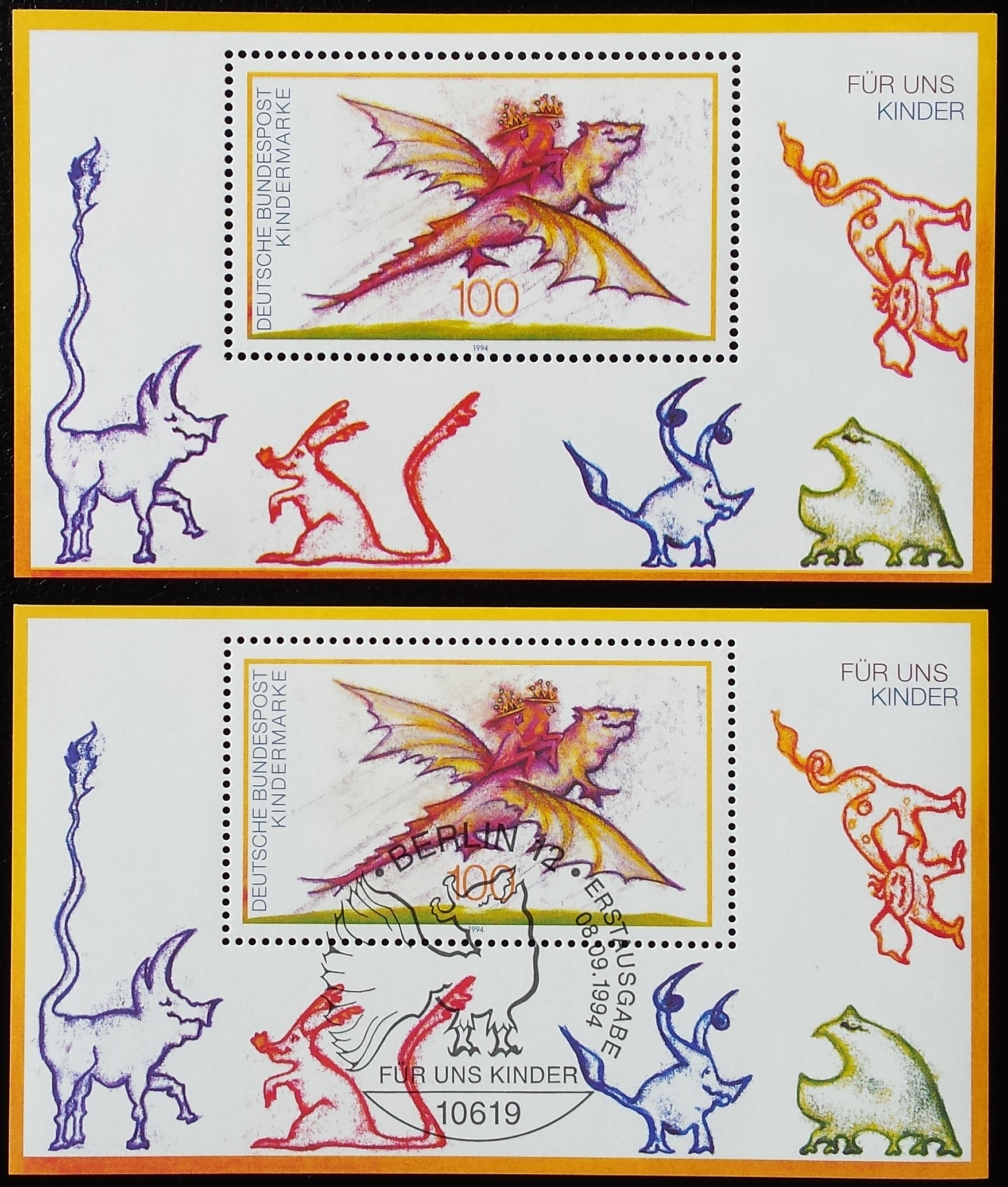 Vokietija. Blokas Nr. 30, MiNr 1754 MNH**/Used (O)