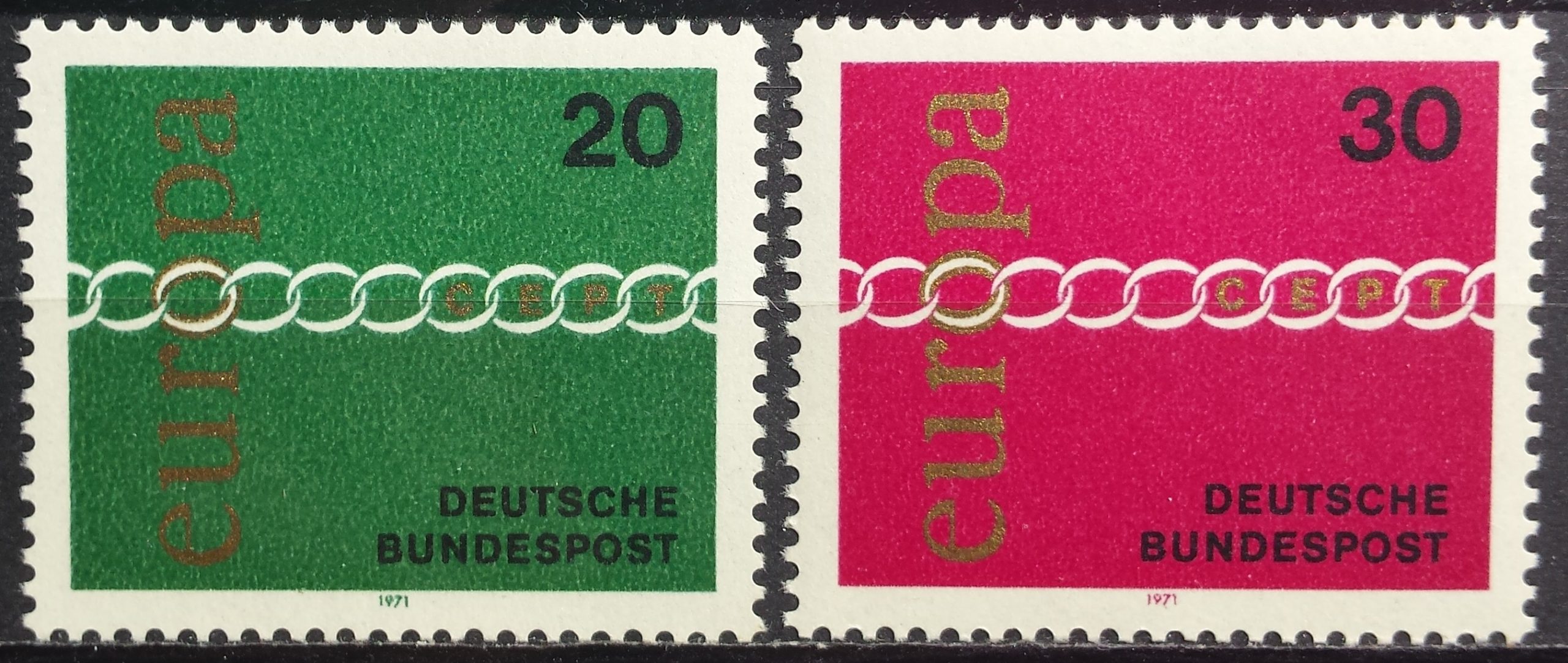 Vokietija, pilna serija MiNr 675-676 MNH**