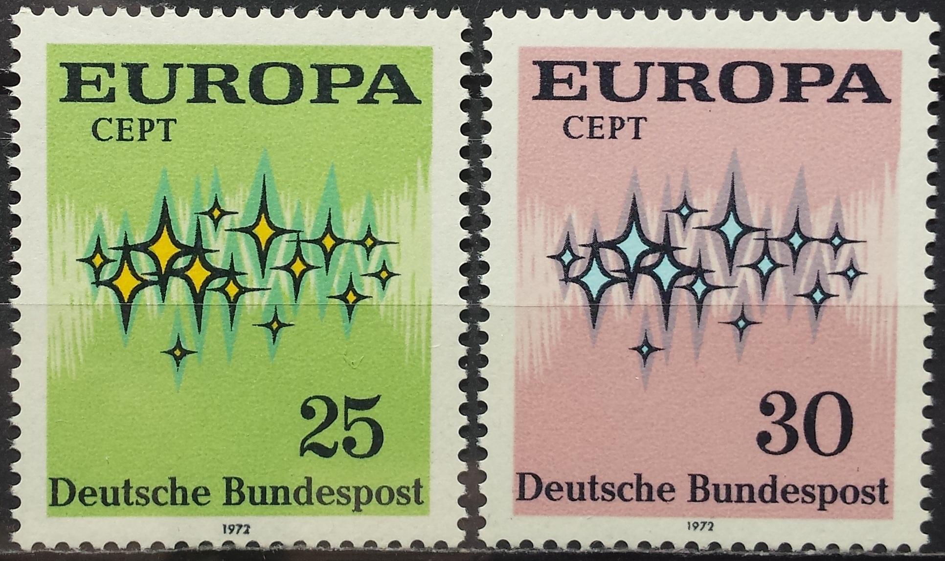 Vokietija, pilna serija MiNr 716-717 MNH**