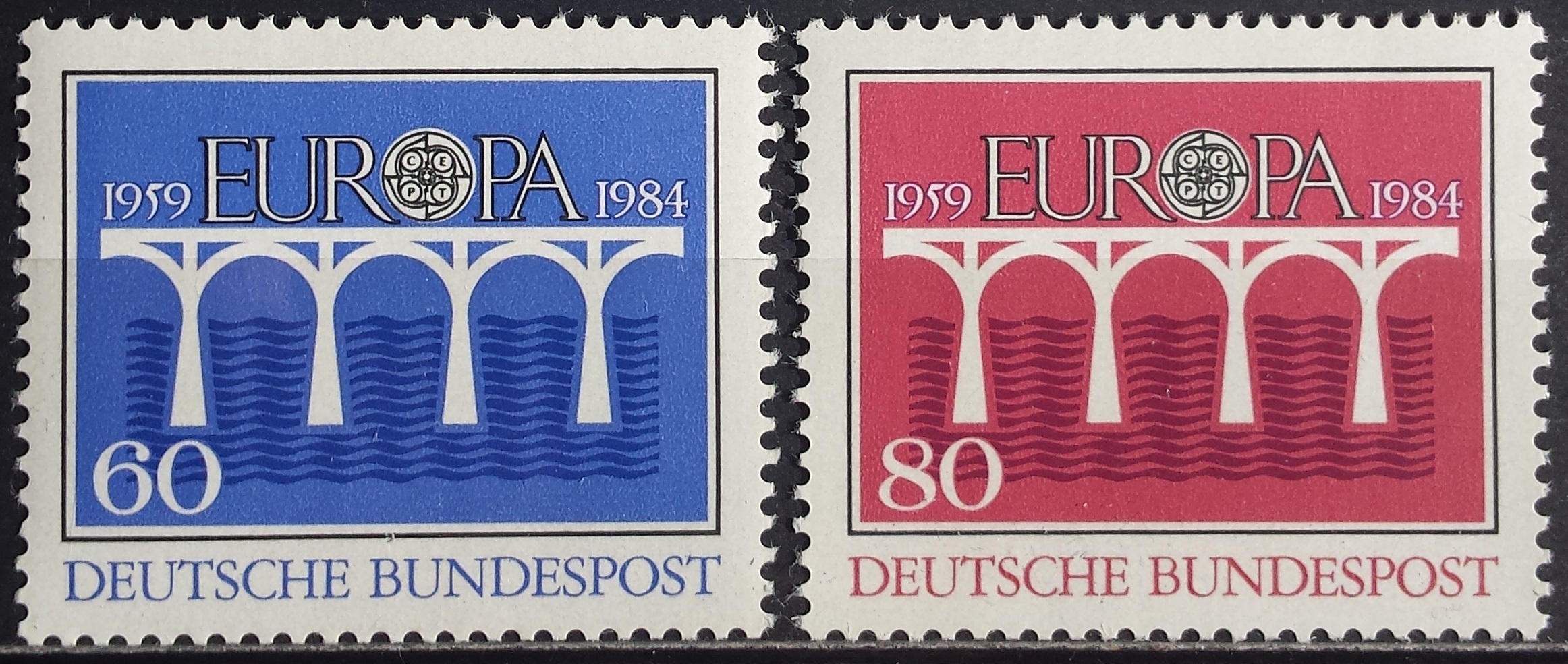 Vokietija, pilna serija MiNr 1210-1211 MNH**