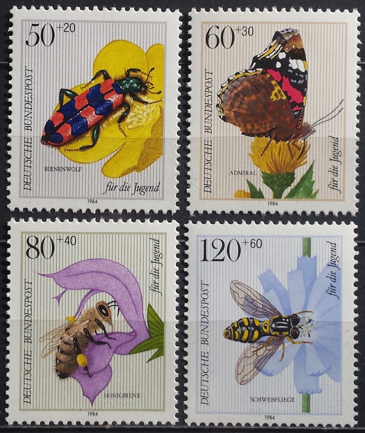 Vokietija, pilna serija, MiNr 1202-1205 MNH**