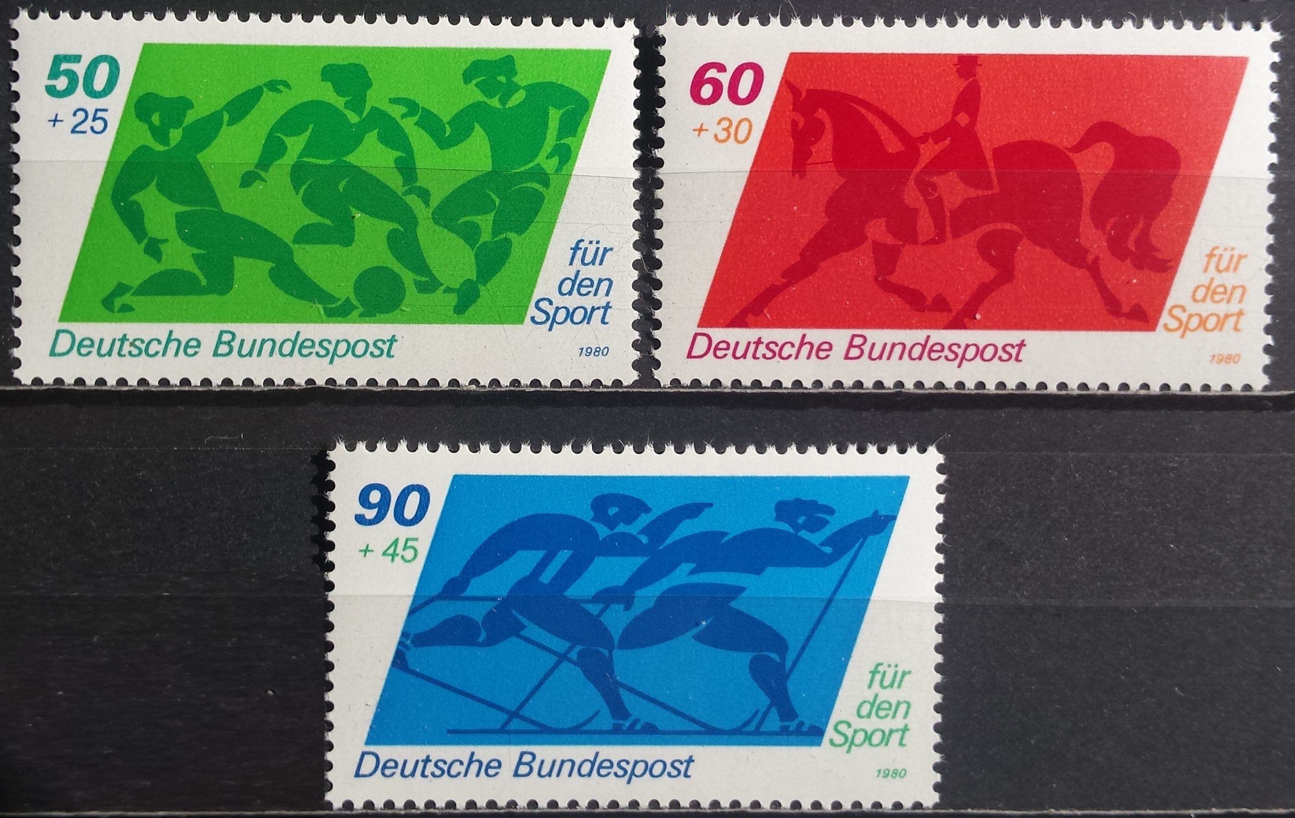Vokietija, pilna serija MiNr 1046-1048 MNH**