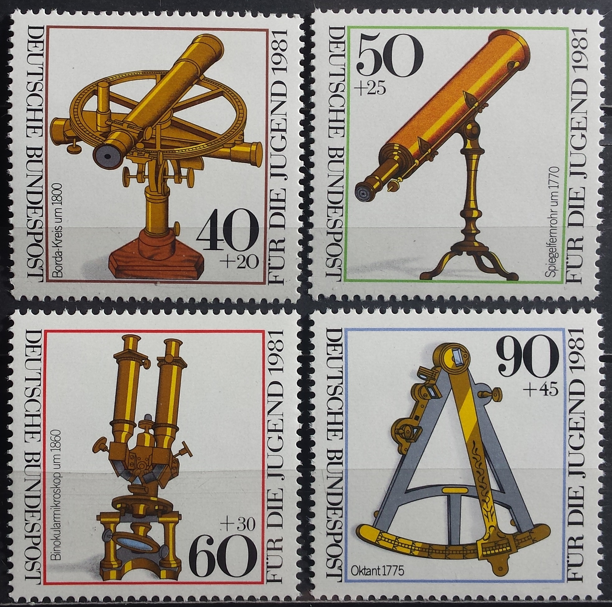 Vokietija, pilna serija MiNr 1090-1093 MNH**