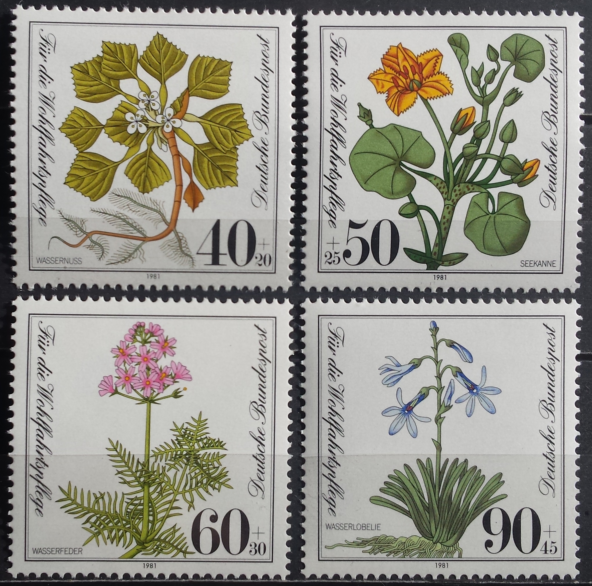 Vokietija, pilna serija MiNr 1108-1111 MNH**