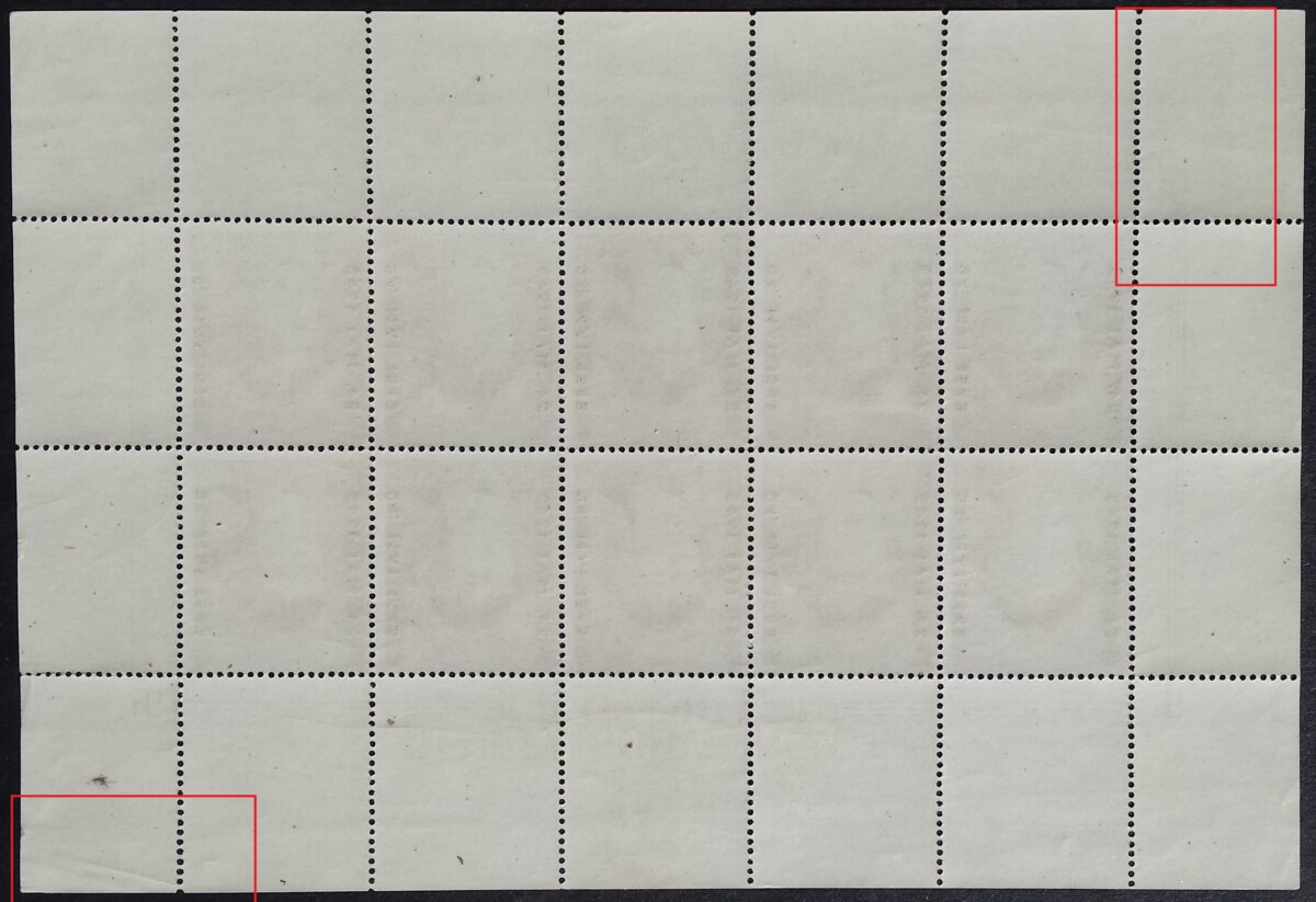 Vokietijos Reichas, Lenkijos okupacija, pilnas lapas, 10 vnt. MiNr 104 MNH**