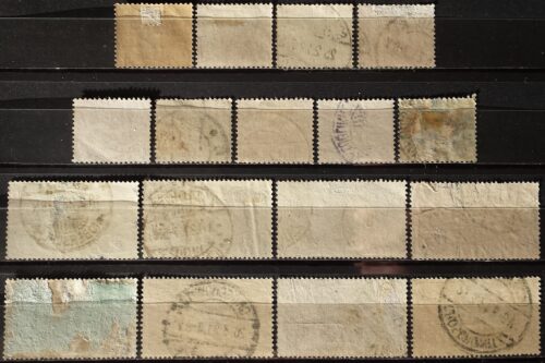Vokietijos Reichas, Aukštutinė Silezija, pina serija, MiNr 13-29 Used (O)