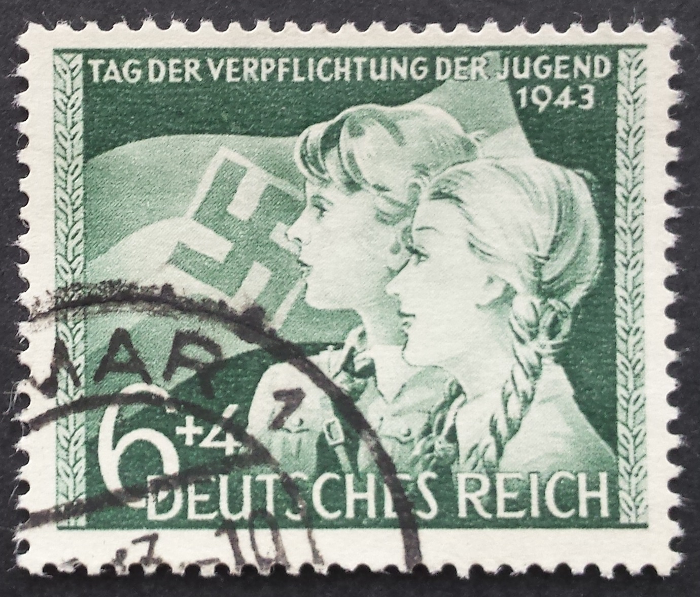 Vokietijos Reichas, MiNr 843 Used (O)