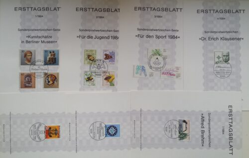 Vokietijos ir Vakarų Berlyno ETB 1982-1993 metų, virš 180vnt