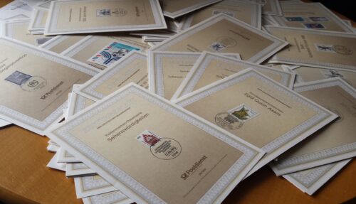 Vokietijos ir Vakarų Berlyno ETB 1982-1993 metų, virš 180vnt