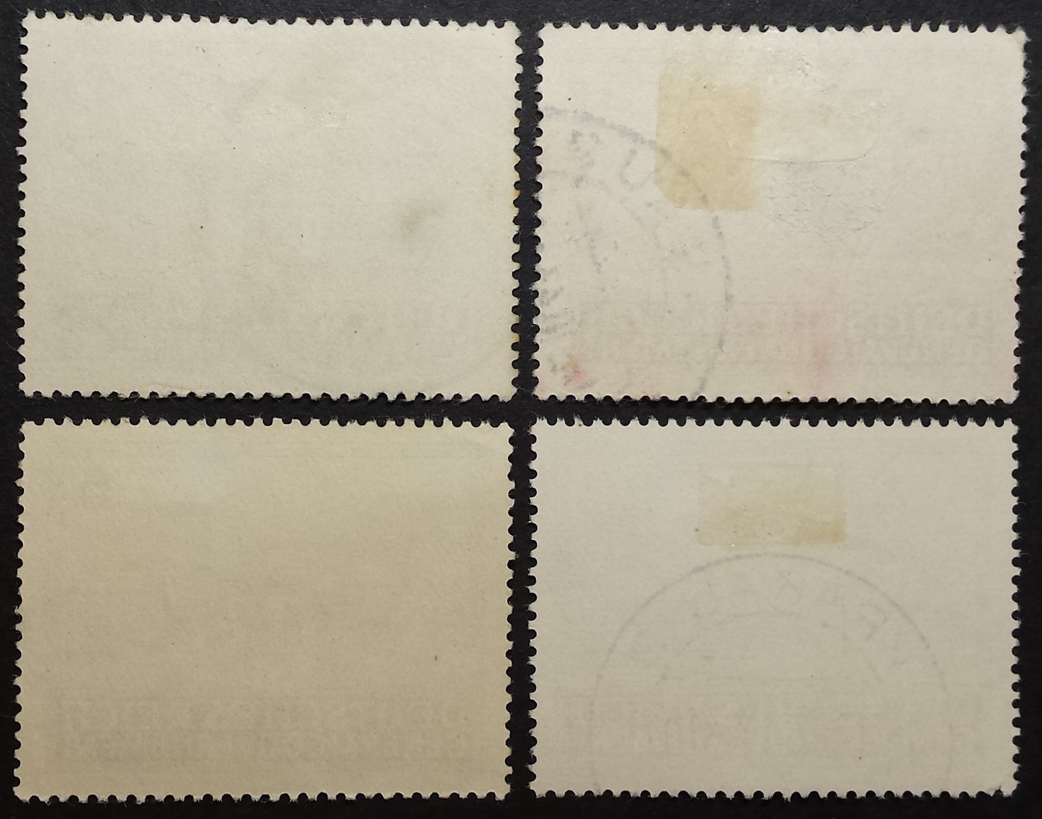 Vokietijos Reichas, Lenkijos okupacija, pilna serija, MiNr 113-116 Used (O)