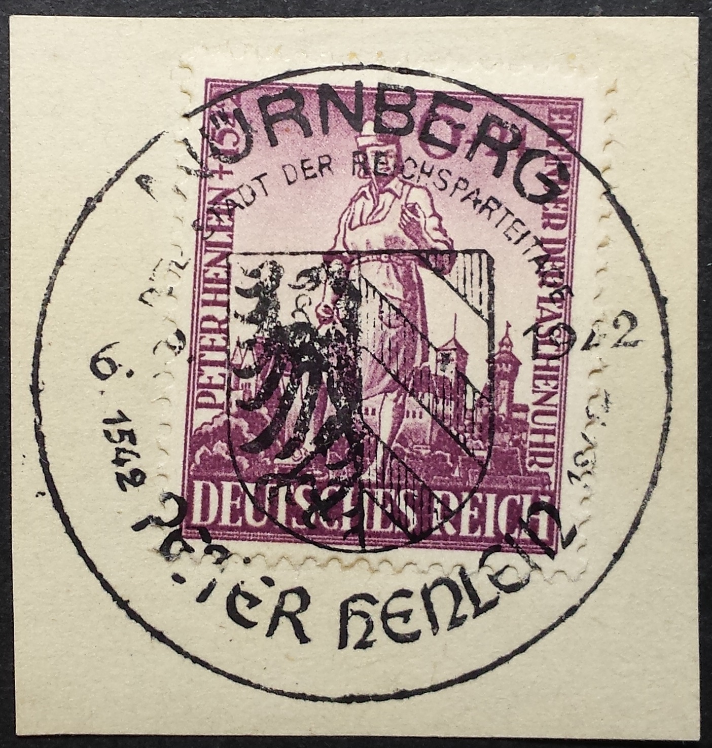 Vokietijos Reichas, MiNr 819 Used (O)