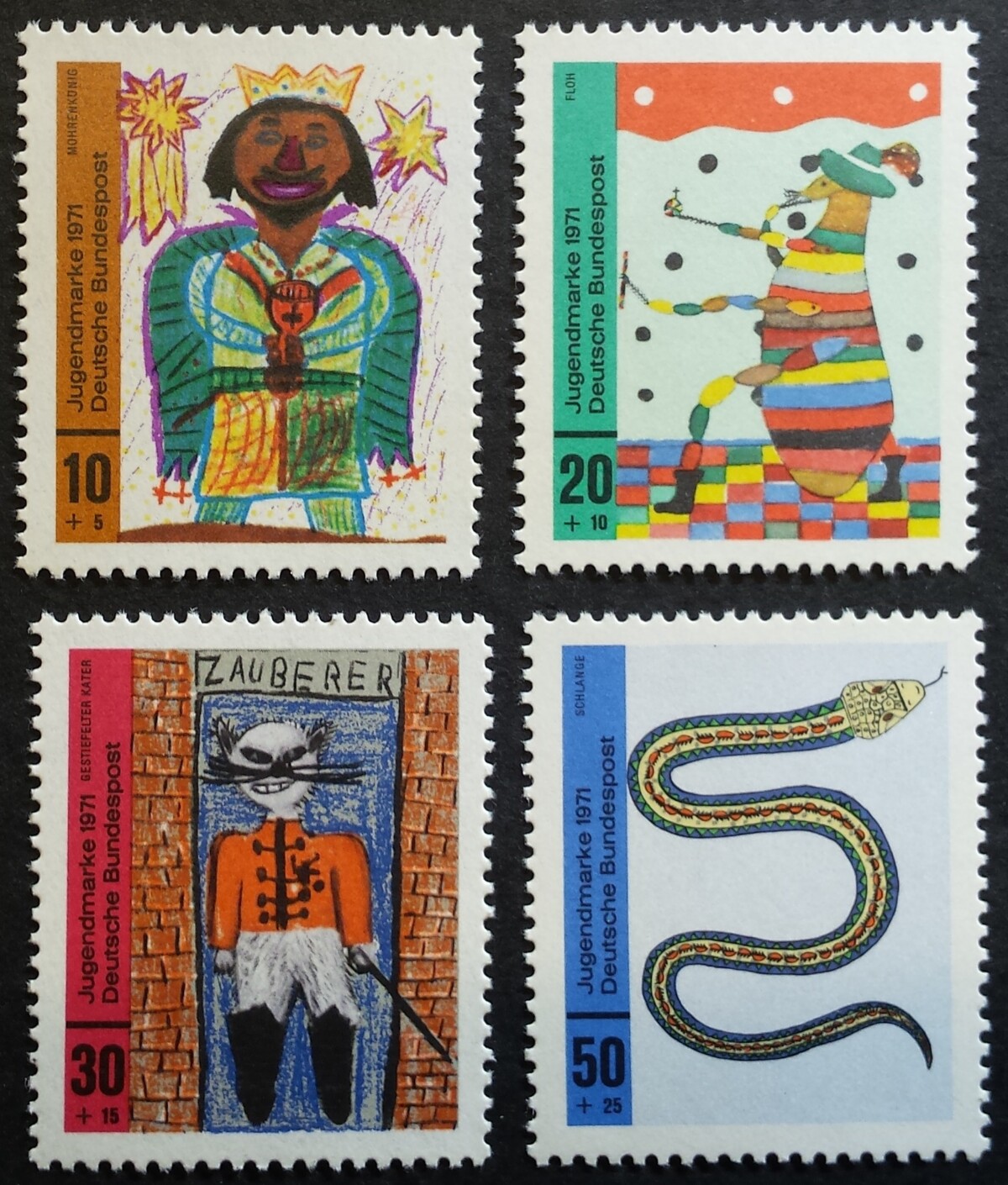 Vokietija, pilna serija, MiNr 660-663 MNH**
