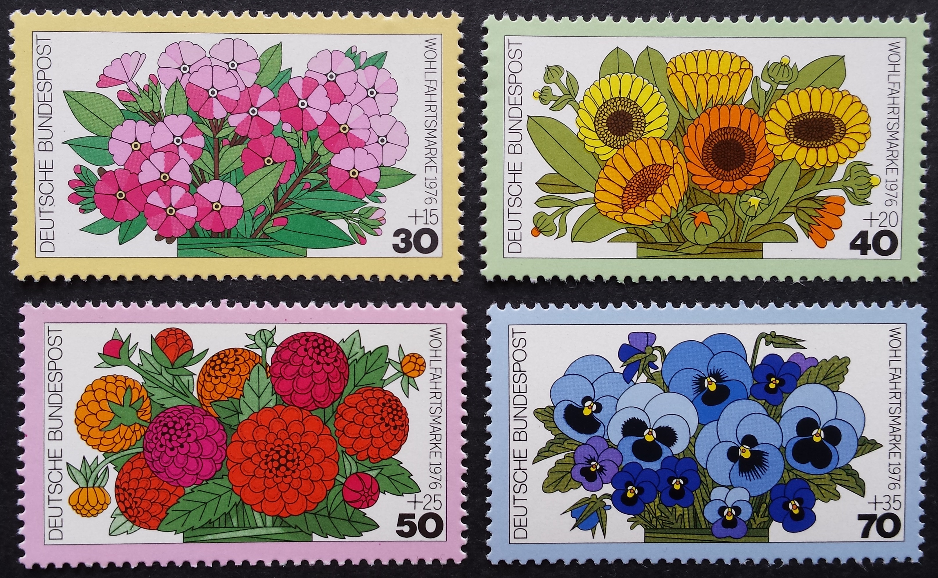 Vokietija, pilna serija, MiNr 904-907 MNH**