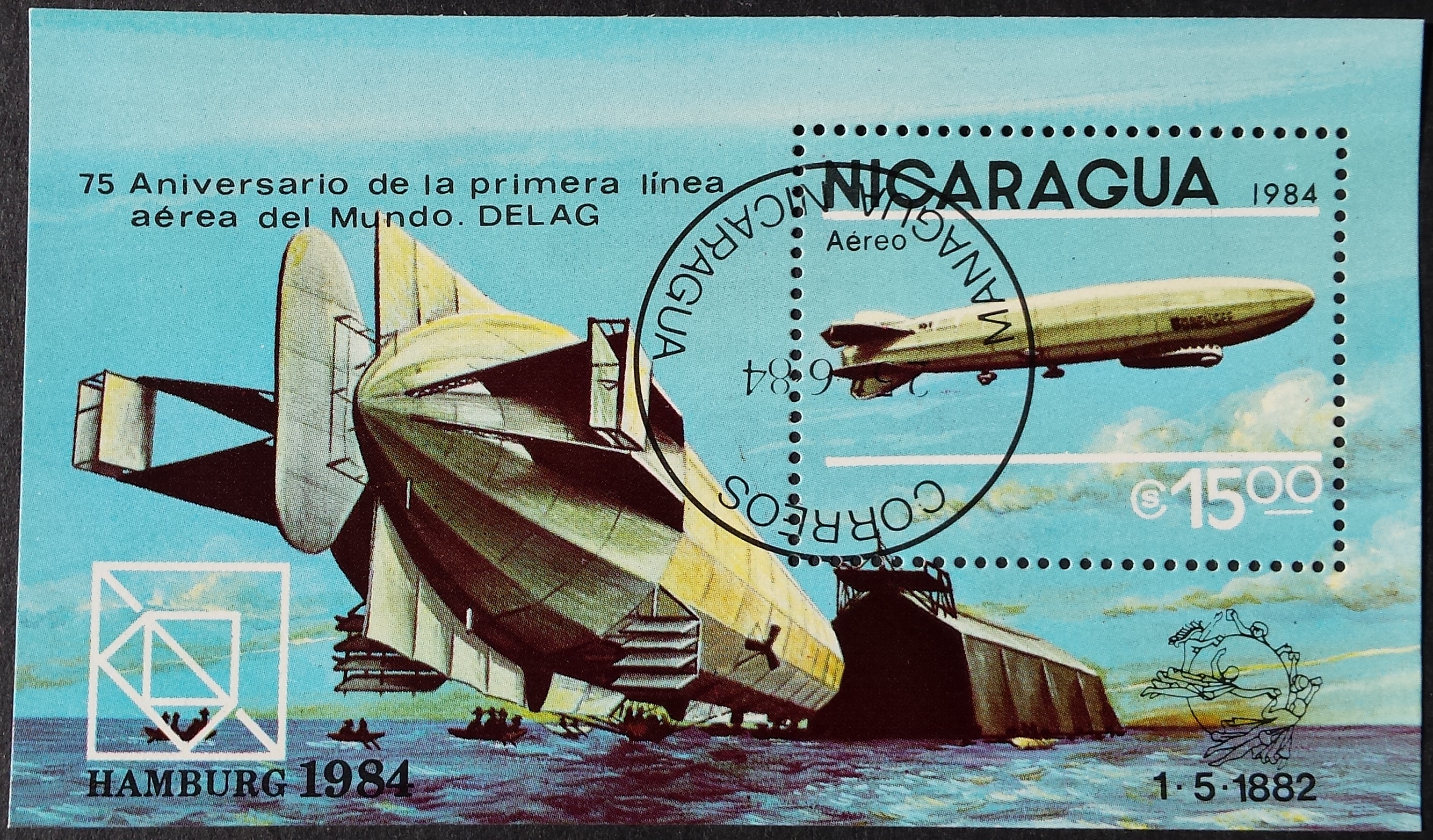 Nikaragva, blokas Nr. 158, MiNr 2520 Used (O)