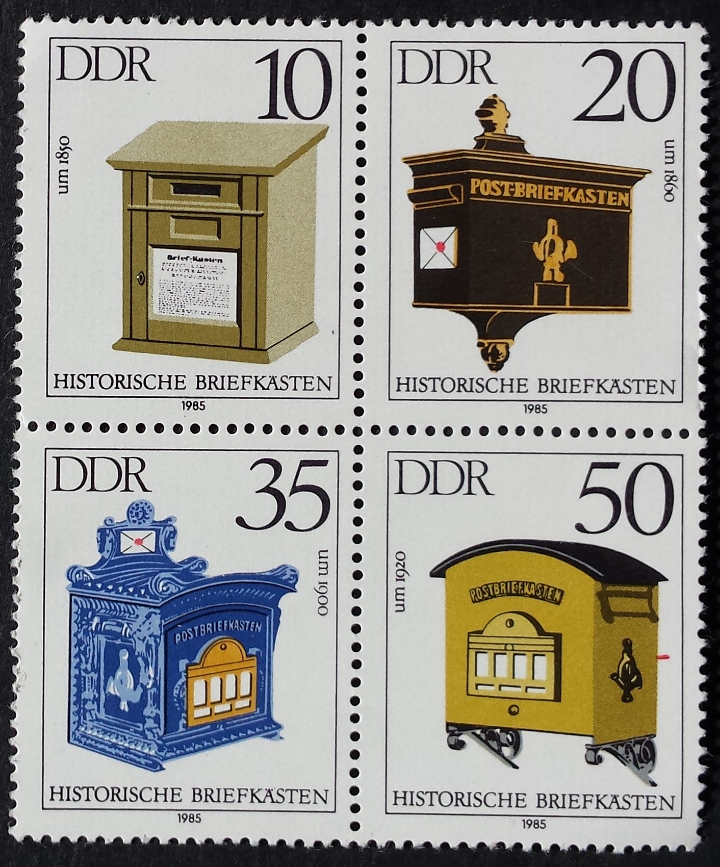 Vokietijos Demokratinė Respublika (VDR), pilna serija MiNr 2924-2927 MNH**