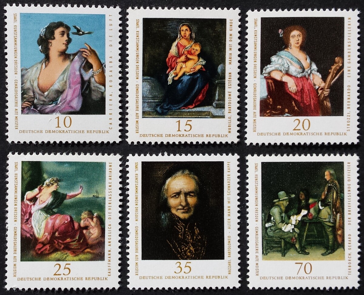 Vokietijos Demokratinė Respublika (VDR), pilna serija MiNr 2193-2198 MNH**