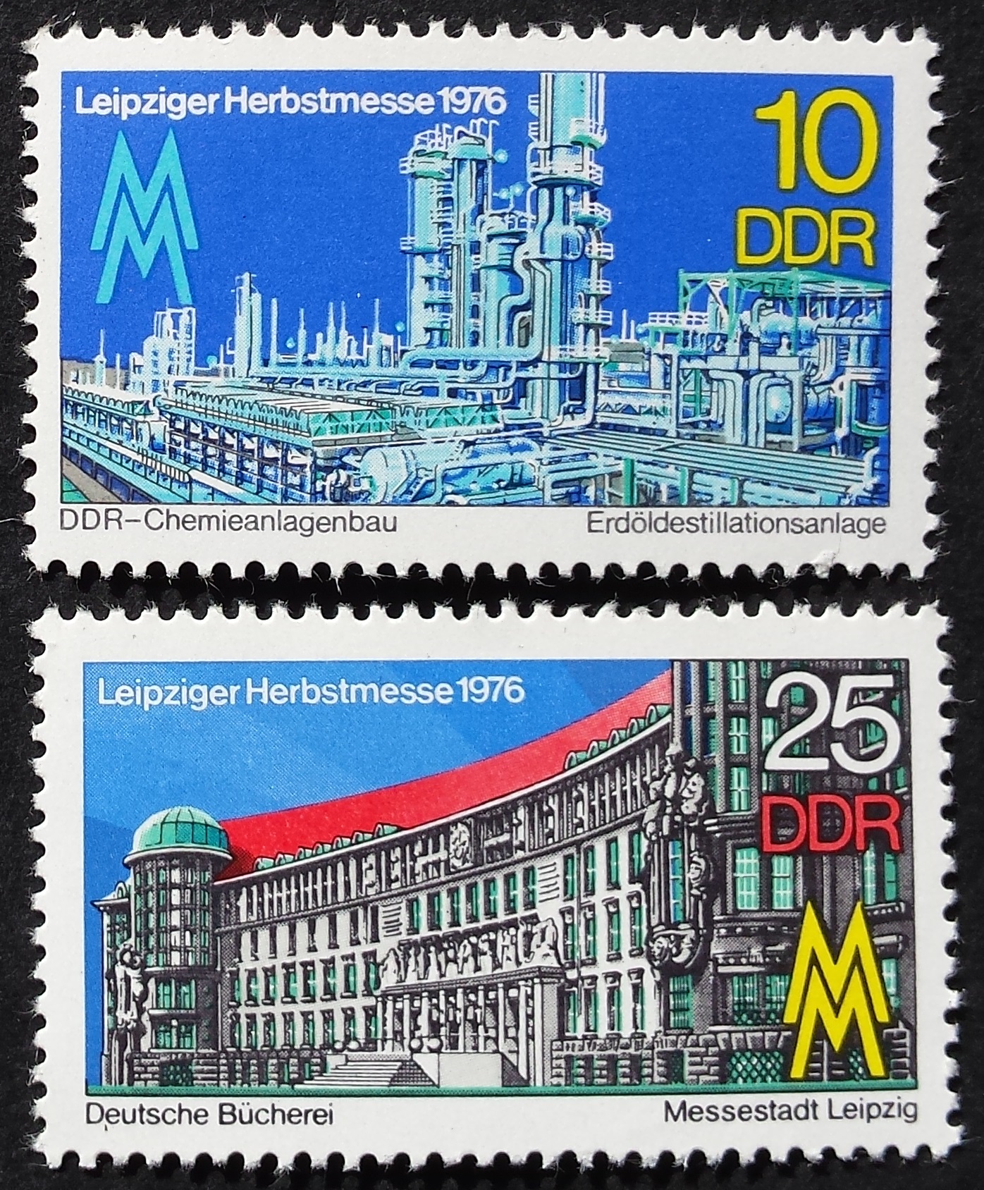 Vokietijos Demokratinė Respublika (VDR), pilna serija, MiNr 2161-2162 MNH**