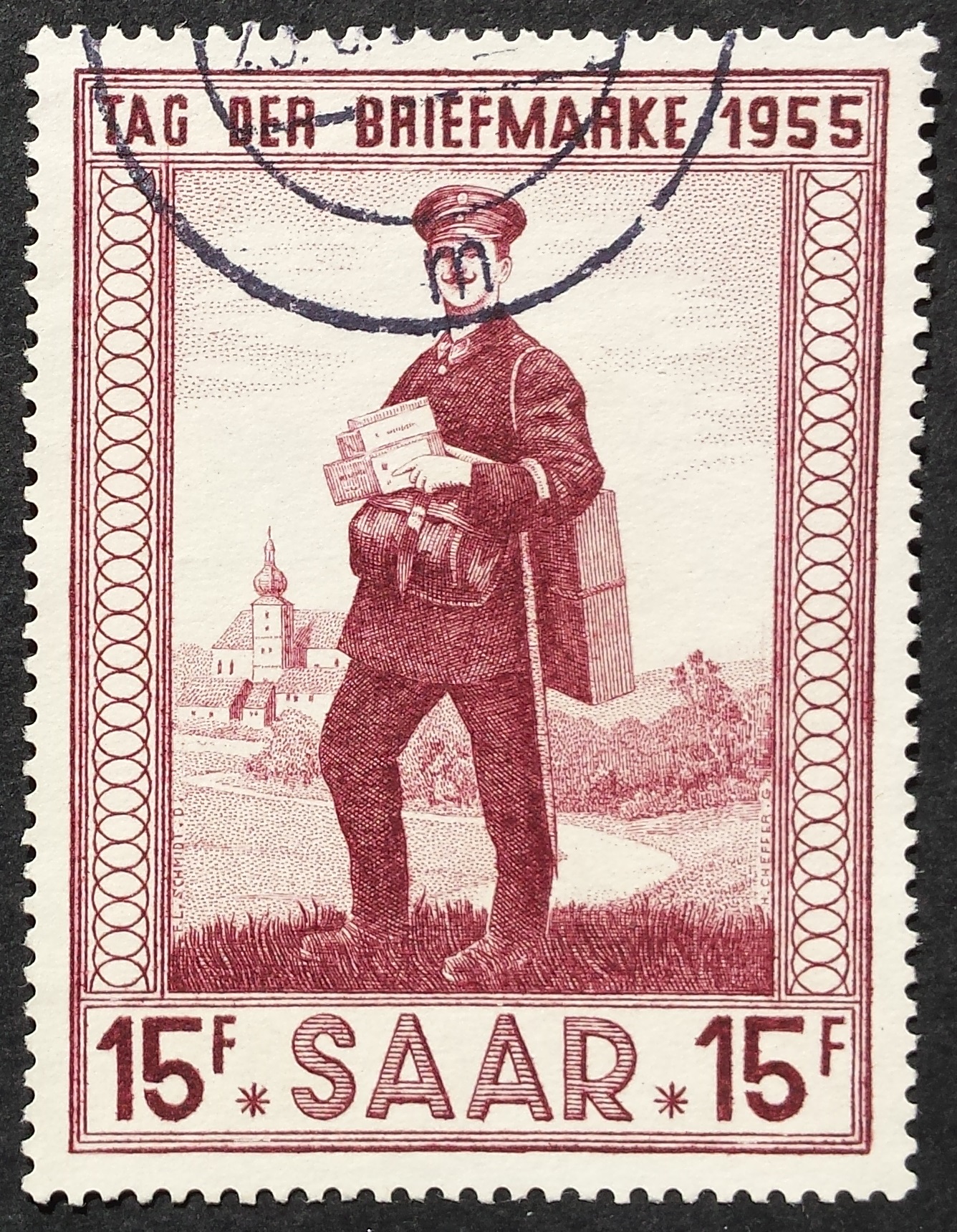 Saras MiNr 361 Used (O)