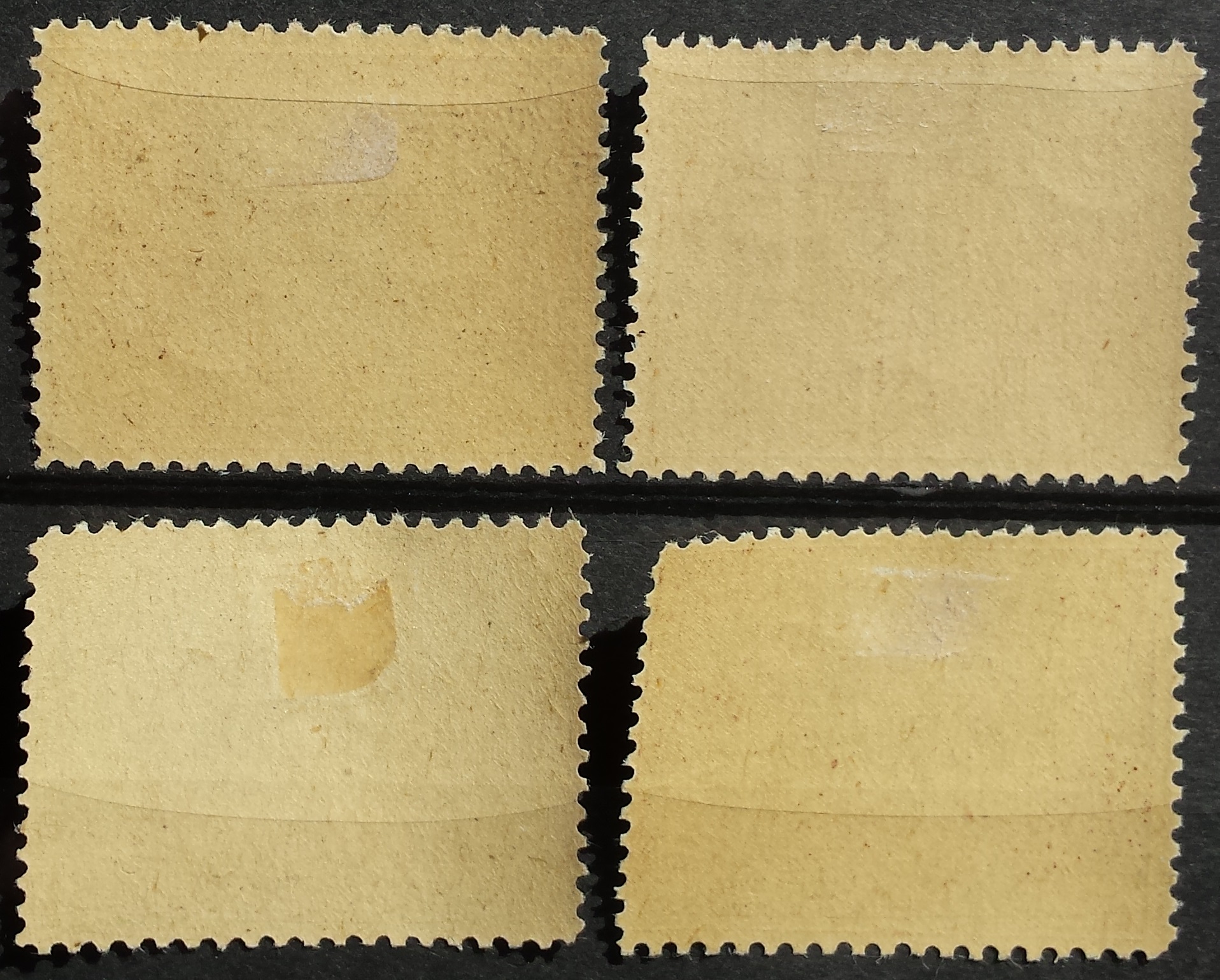 Vokietijos lokalus paštas, Kotbusas, pilna serija MiNr 21-24 MLH*/MH*