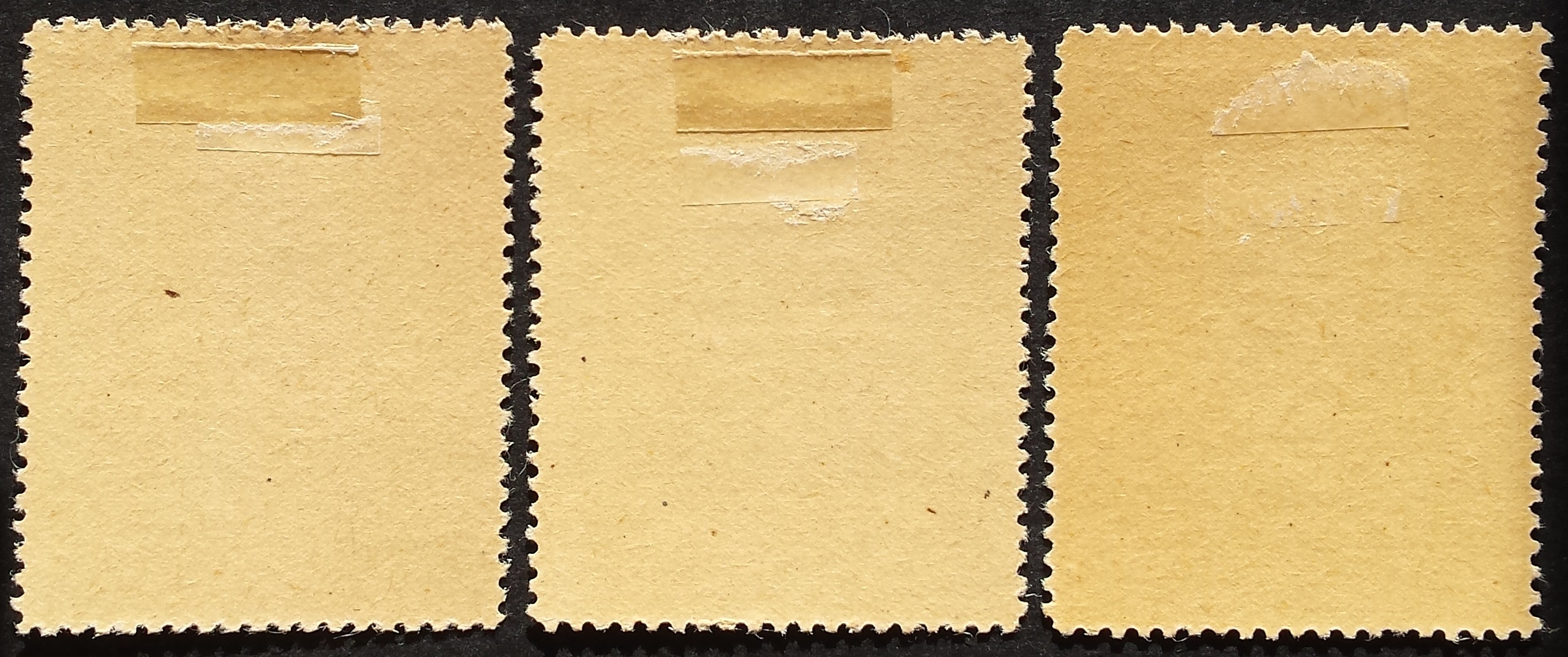 Pokario Vokietija, Sovietų zona, pilna serija MiNr 20-22 MH*