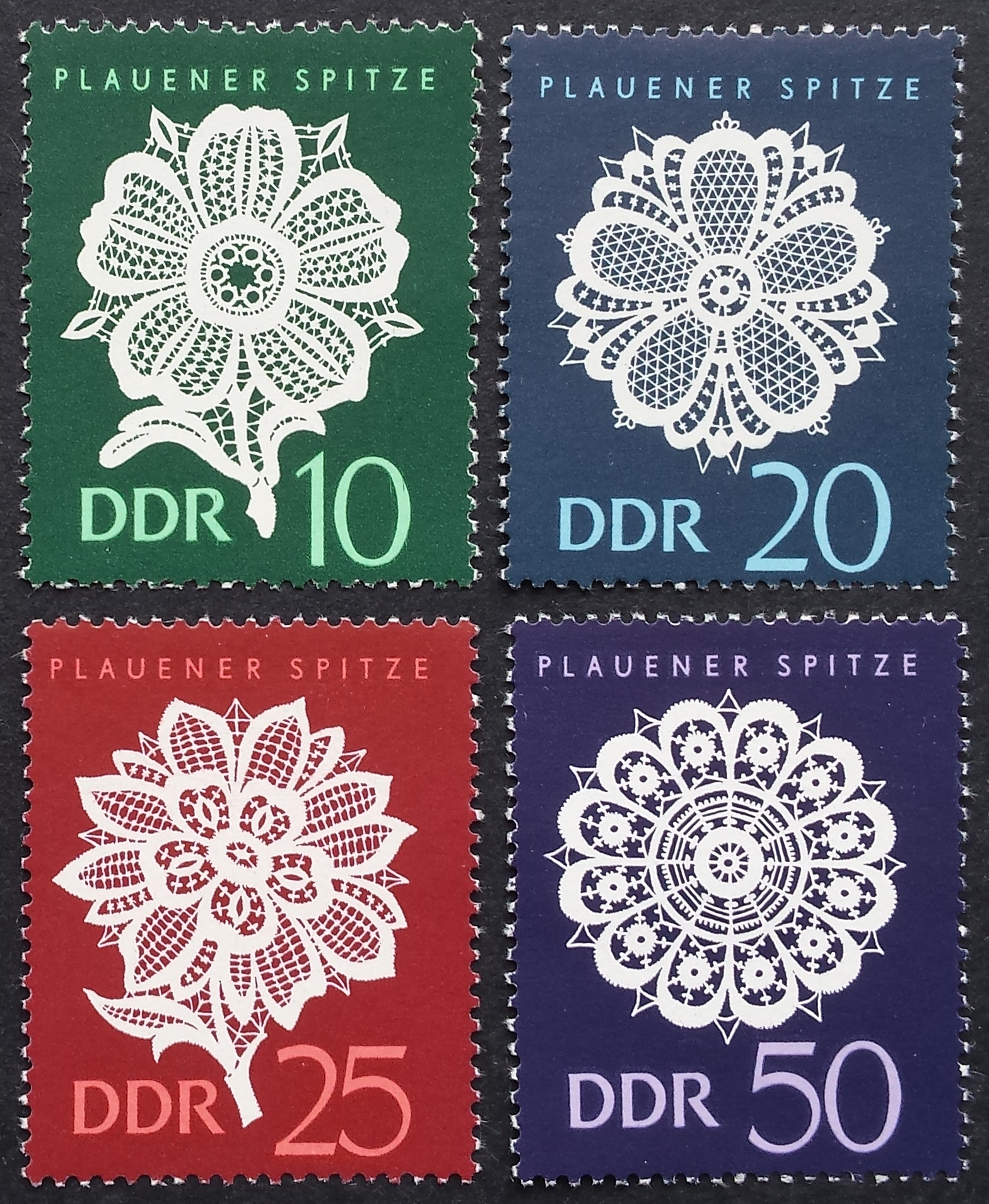 Vokietijos Demokratinė Respublika (VDR), pilna serija MiNr 1185-1188 MNH**