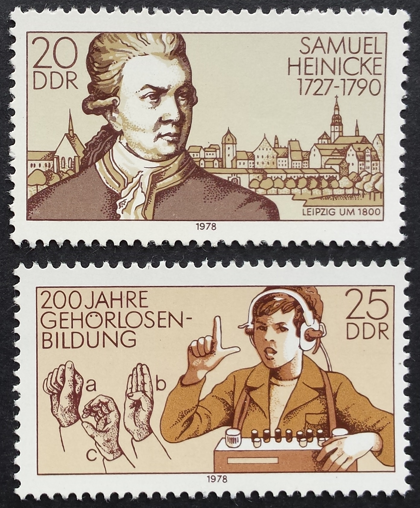 Vokietijos Demokratinė Respublika (VDR), pilna serija, MiNr 2314-2315 MNH**