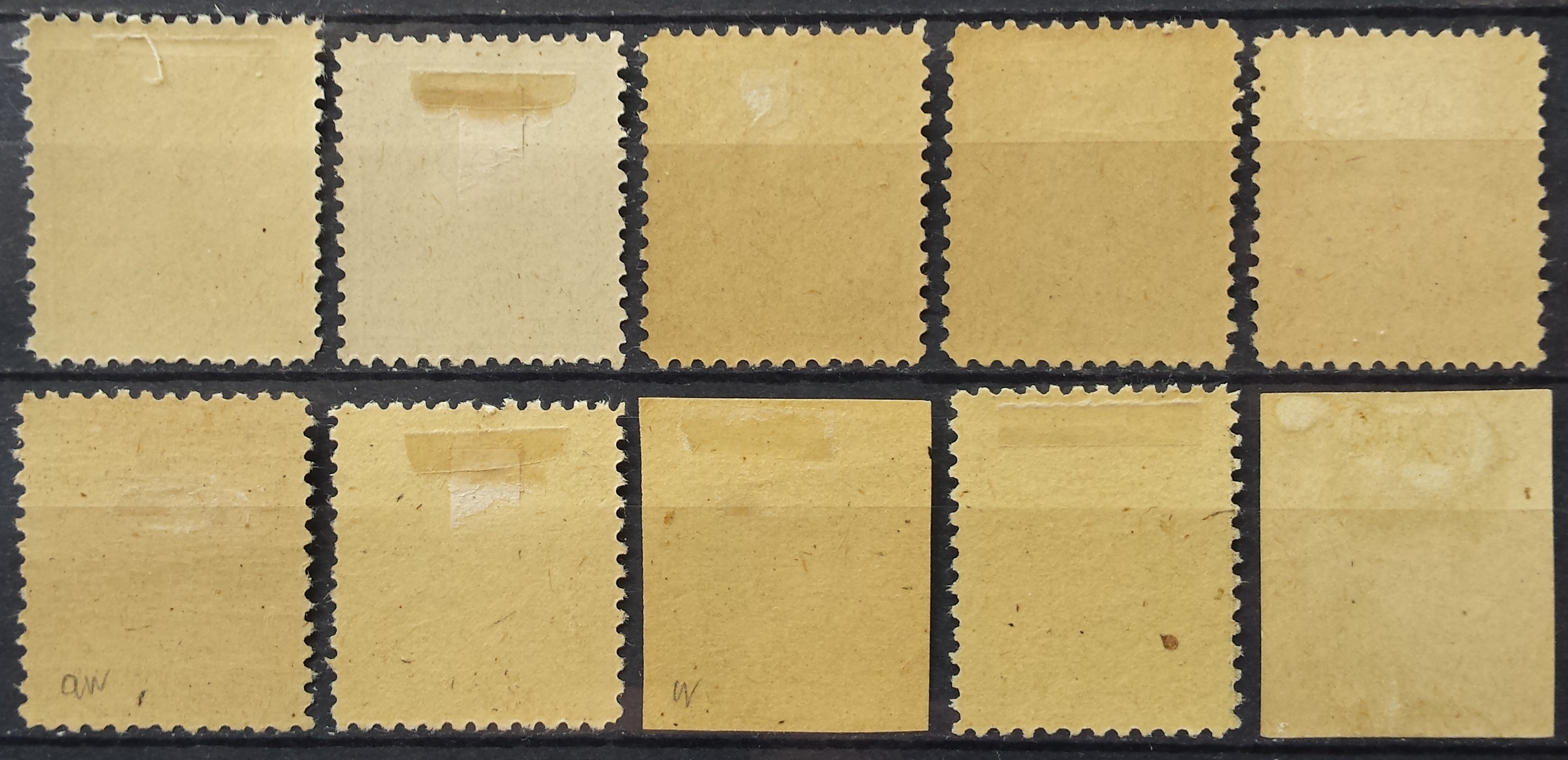 Pokario Vokietija, Sovietų zona, pilna serija MiNr 92-99 (X) MLH*/MH*