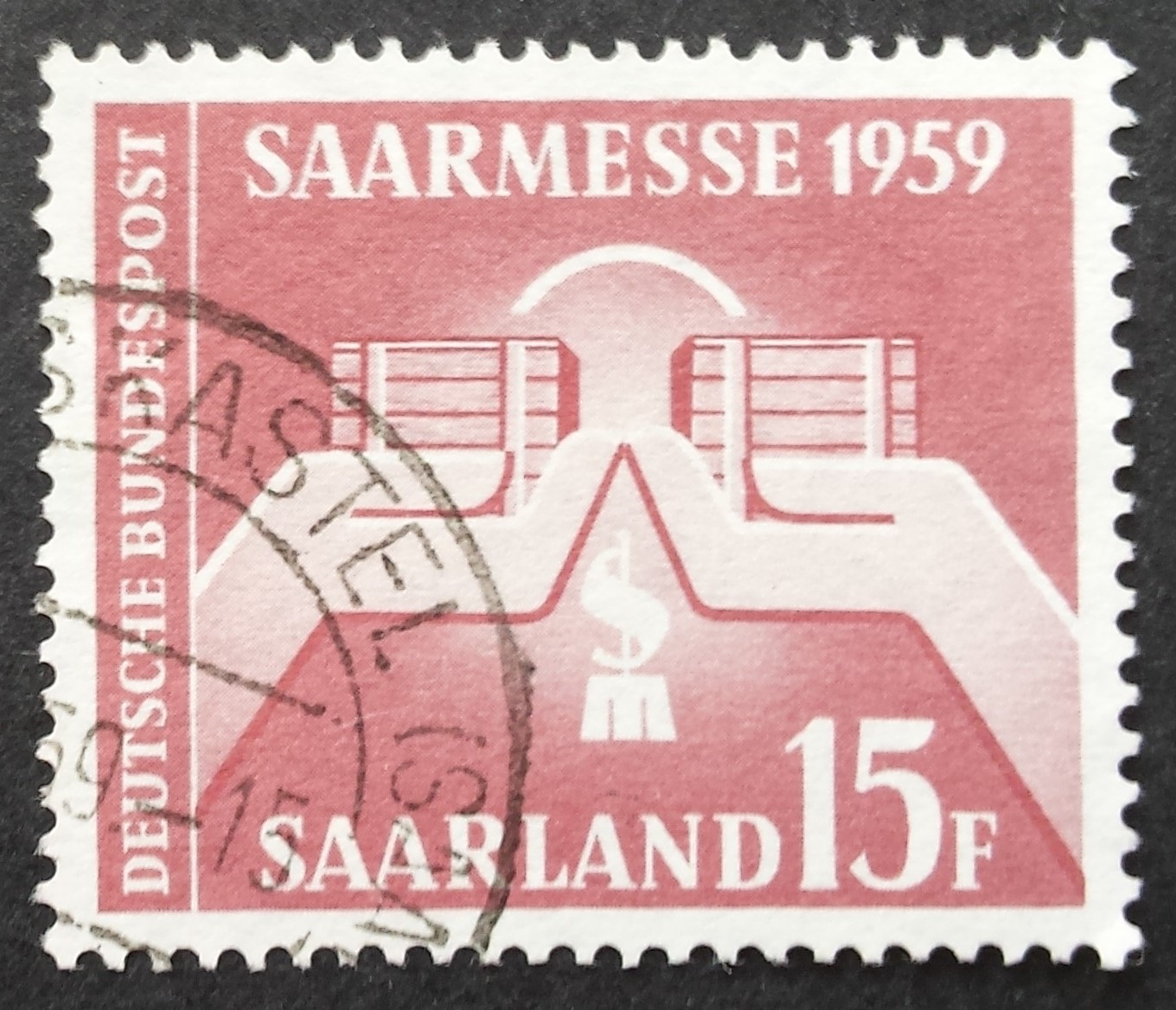 Saras MiNr 447 Used (O)