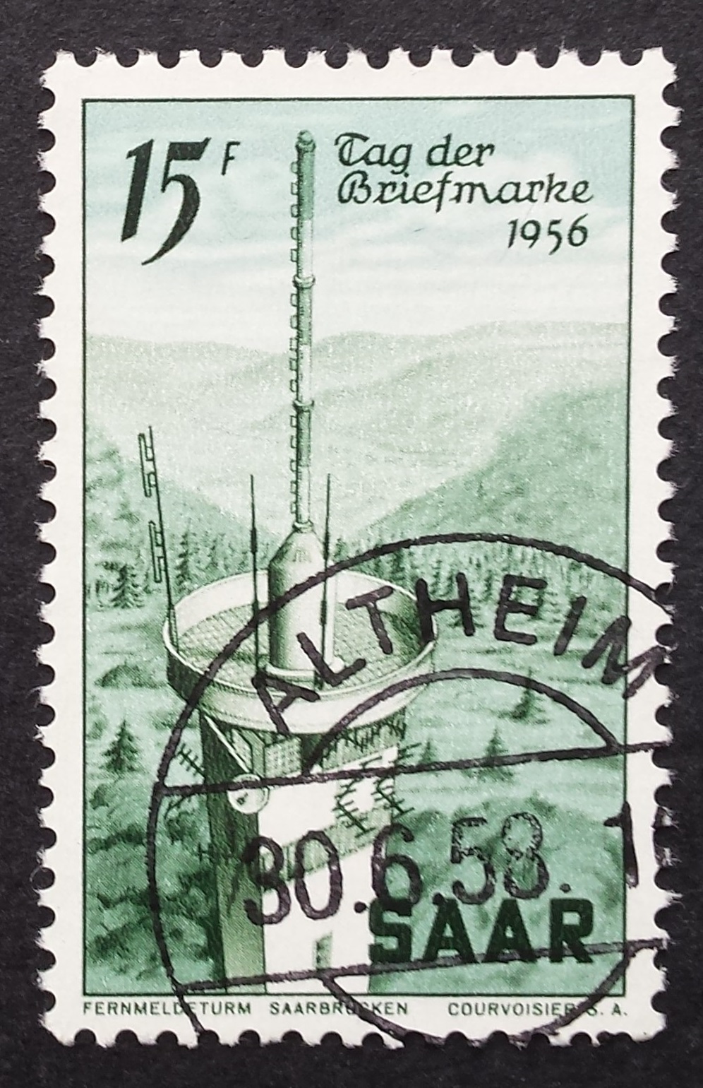 Saras MiNr 369 Used (O)