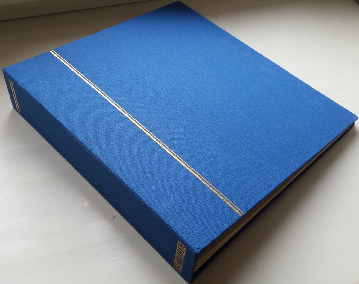 Albumas Senosios Vokietijos pašto ženklams SCHAUBEK