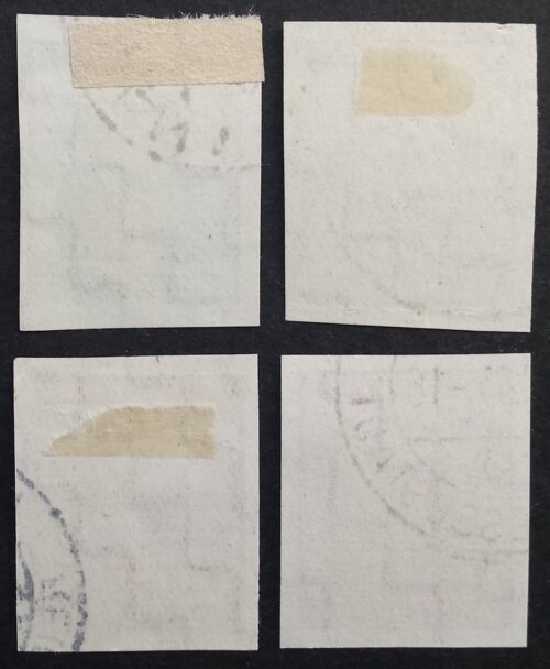 Pokario Vokietija, Sovietų zona, pilna serija MiNr 116-119 (X) Used (O)