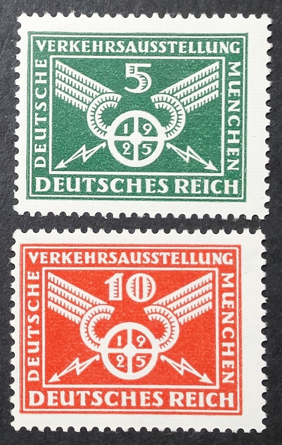 Vokietijos Reichas, pilna serija MiNr 370-371 (Y) MNH**