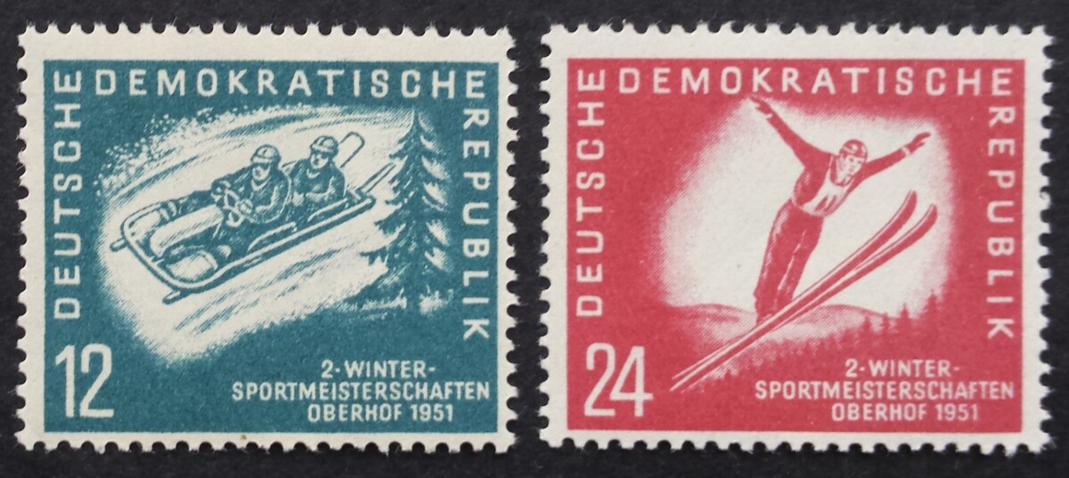 Vokietijos Demokratinė Respublika (VDR), pilna serija MiNr 280-281 MNH**