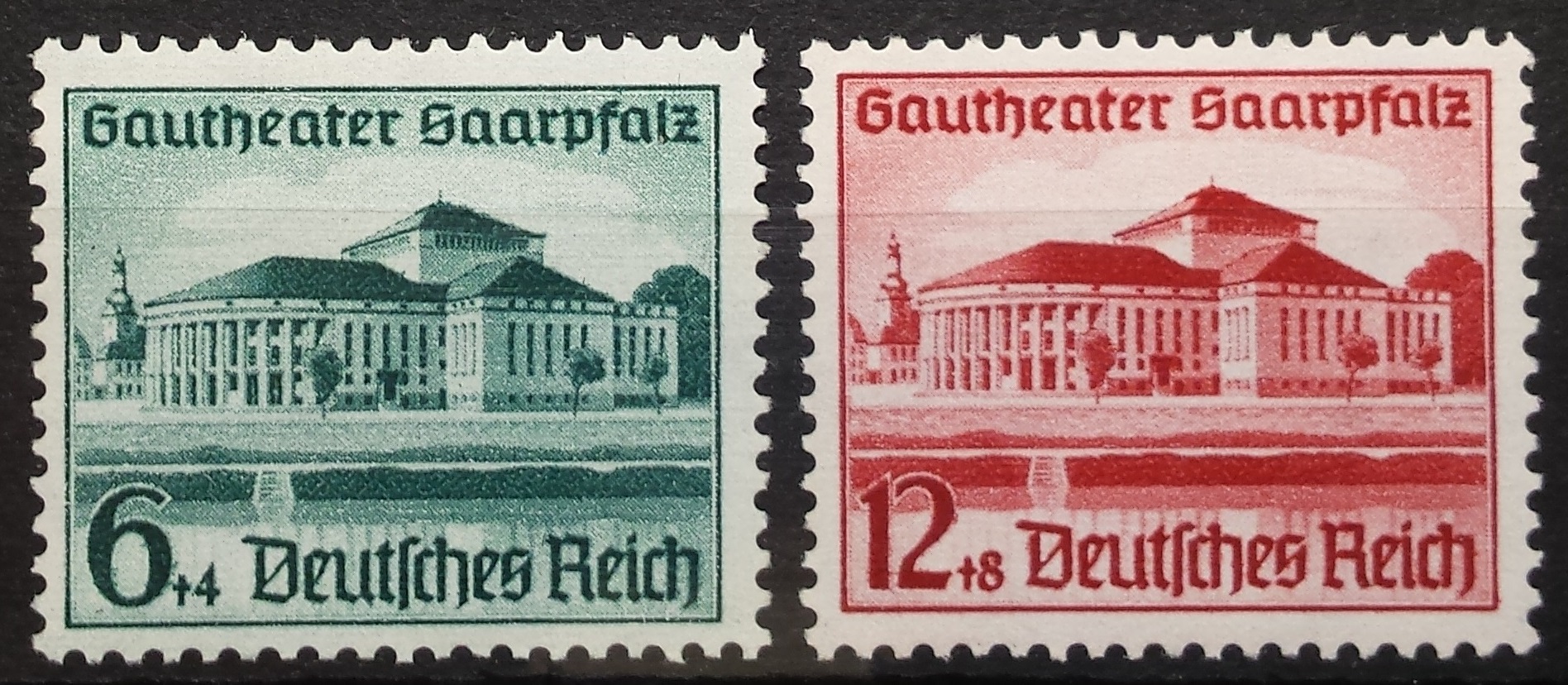 Vokietijos Reichas, pilna serija MiNr 673-674 MNH**