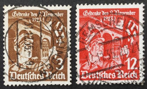 Vokietijos Reichas, pilna serija, MiNr 598-599 Used (O)
