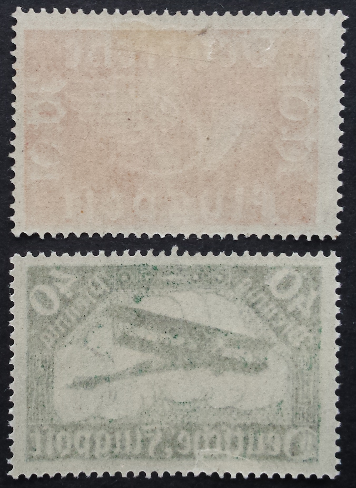 Vokietijos Reichas, pilna serija MiNr 111-112 MLH*