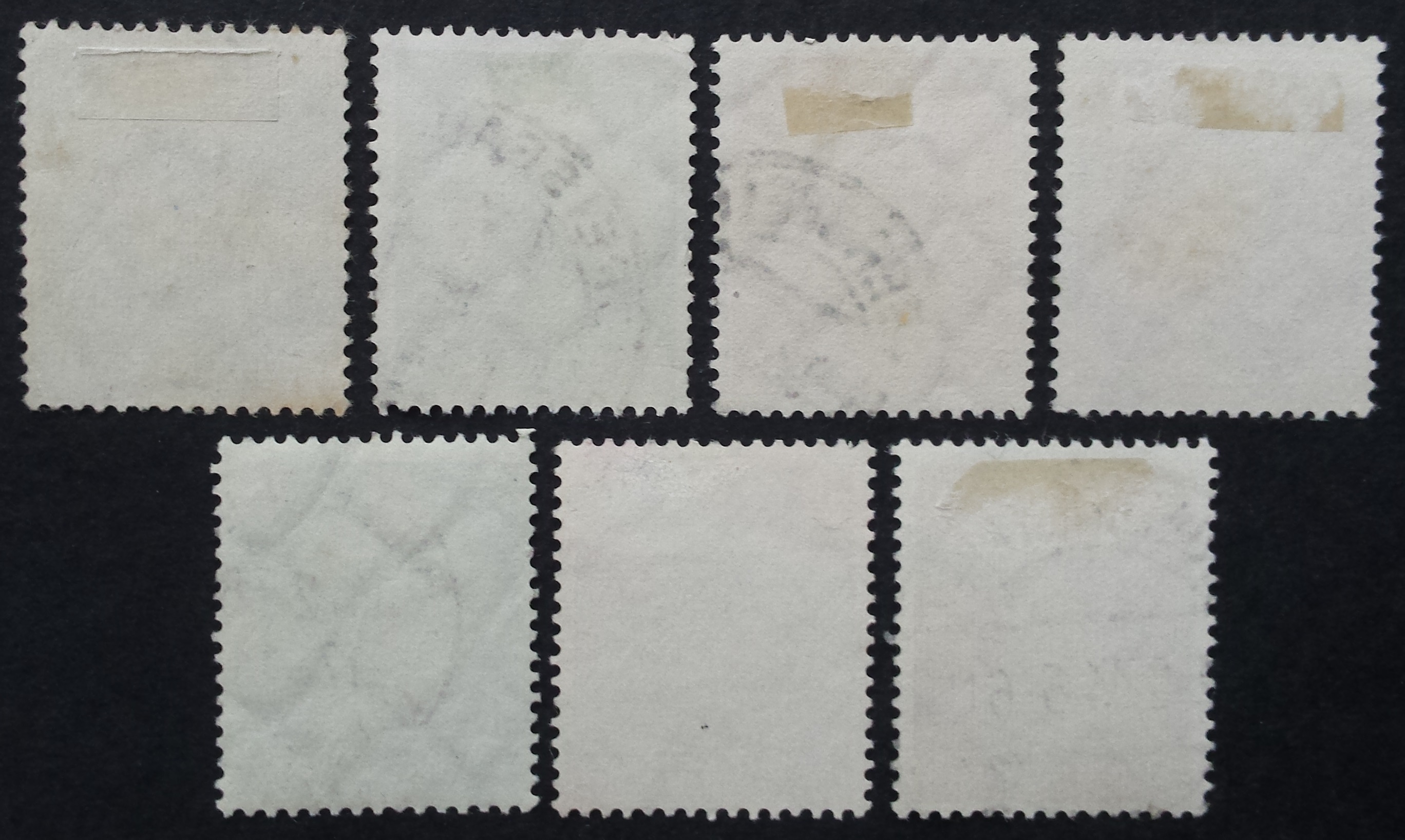 Vokietijos Reichas, pilna serija MiNr 467-473 Used (O)