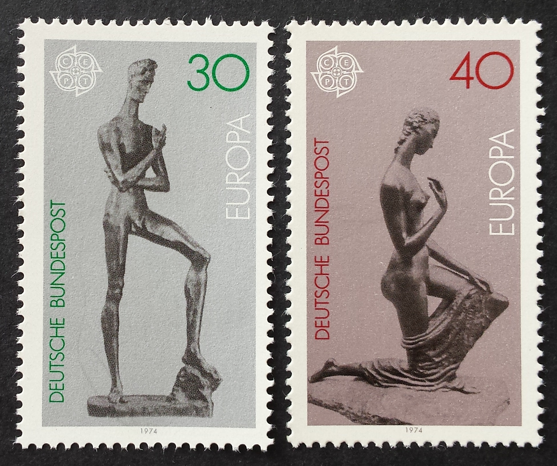 Vokietija, pilna serija, MiNr 804-805 MNH**