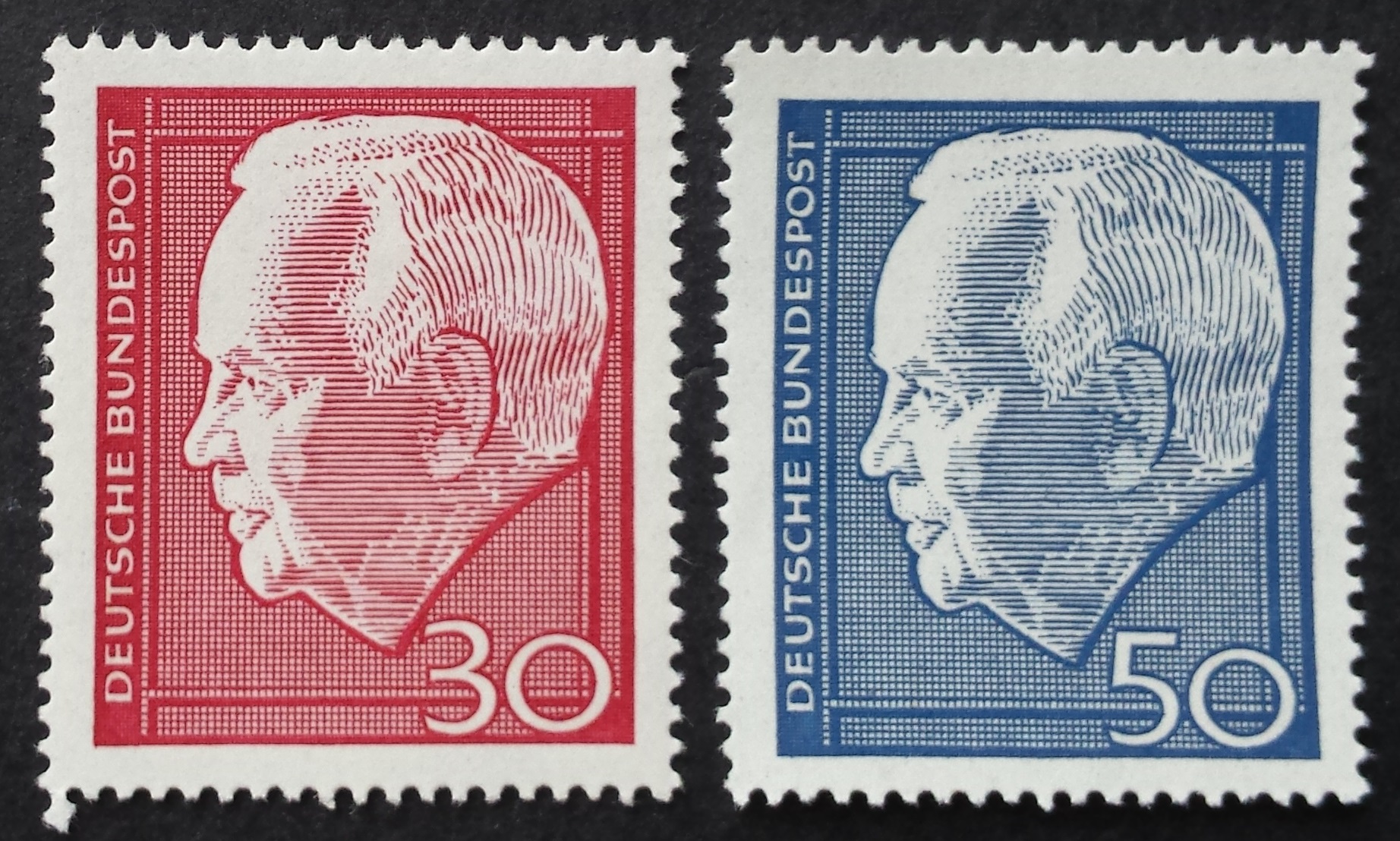 Vokietija, pilna serija MiNr 542-543 MNH**