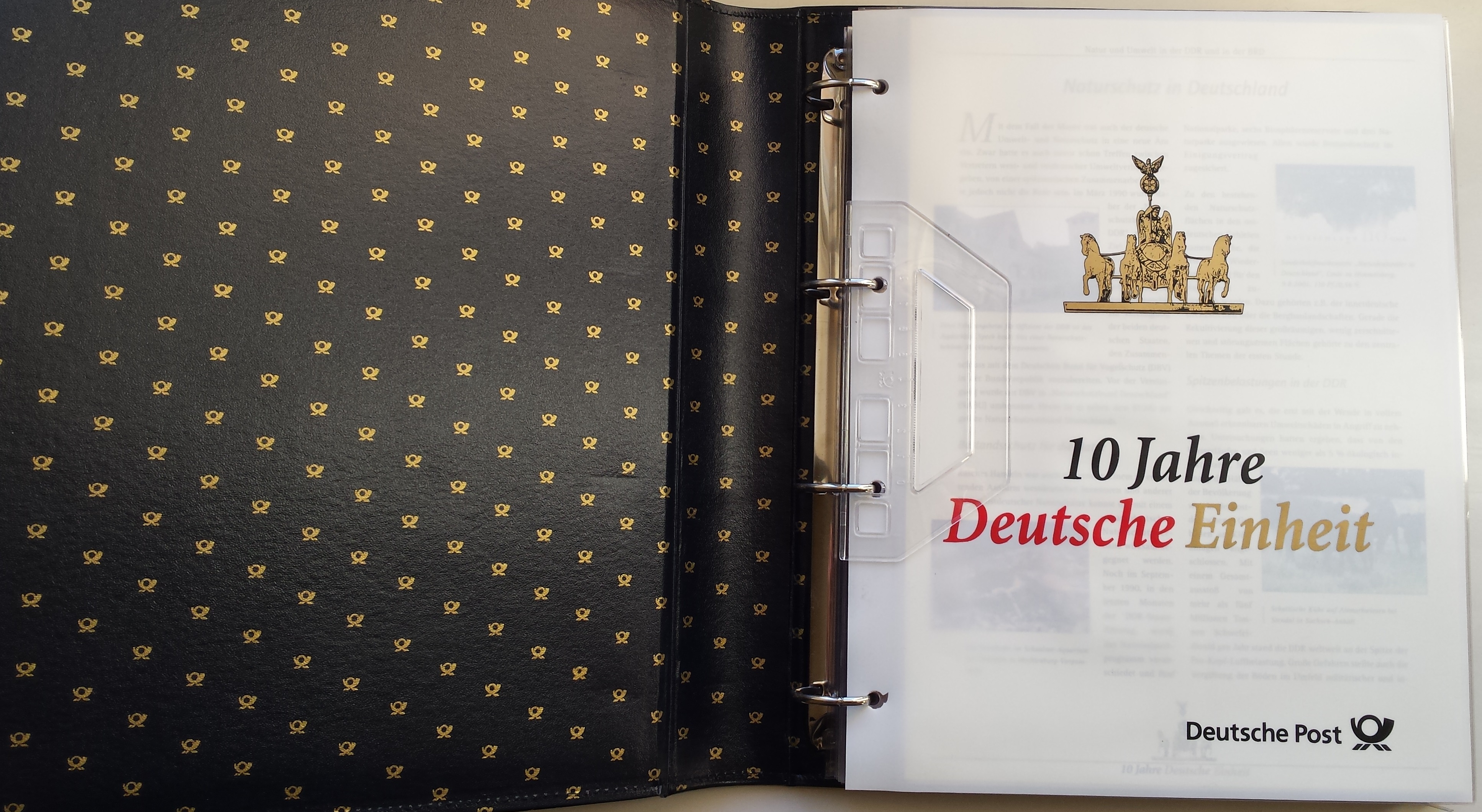 Teminė kolekcija "10 metų Vokietijos vienybei" Teminė kolekcija "10 metų Vokietijos vienybei"